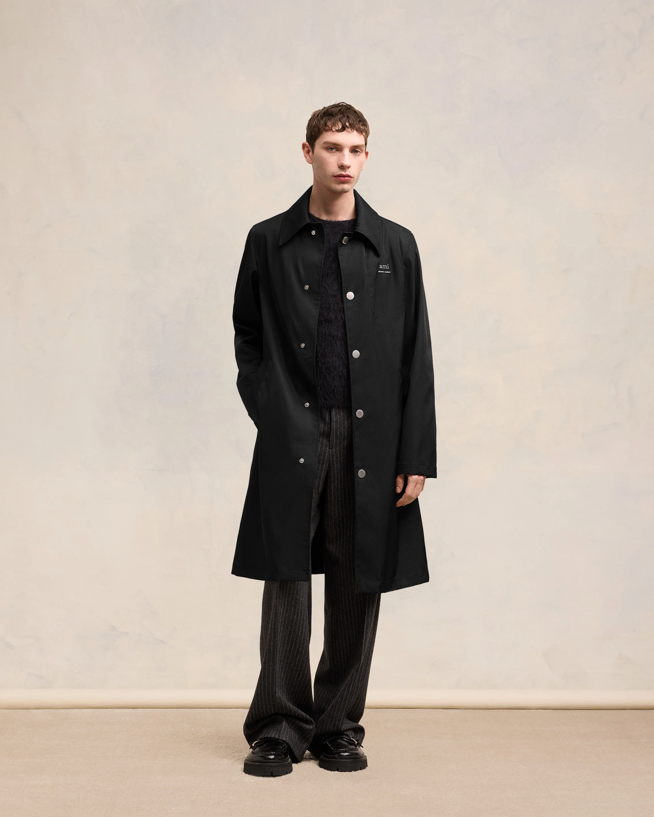 Black Ami Alexandre Mattiussi Raincoat - leoleo123123