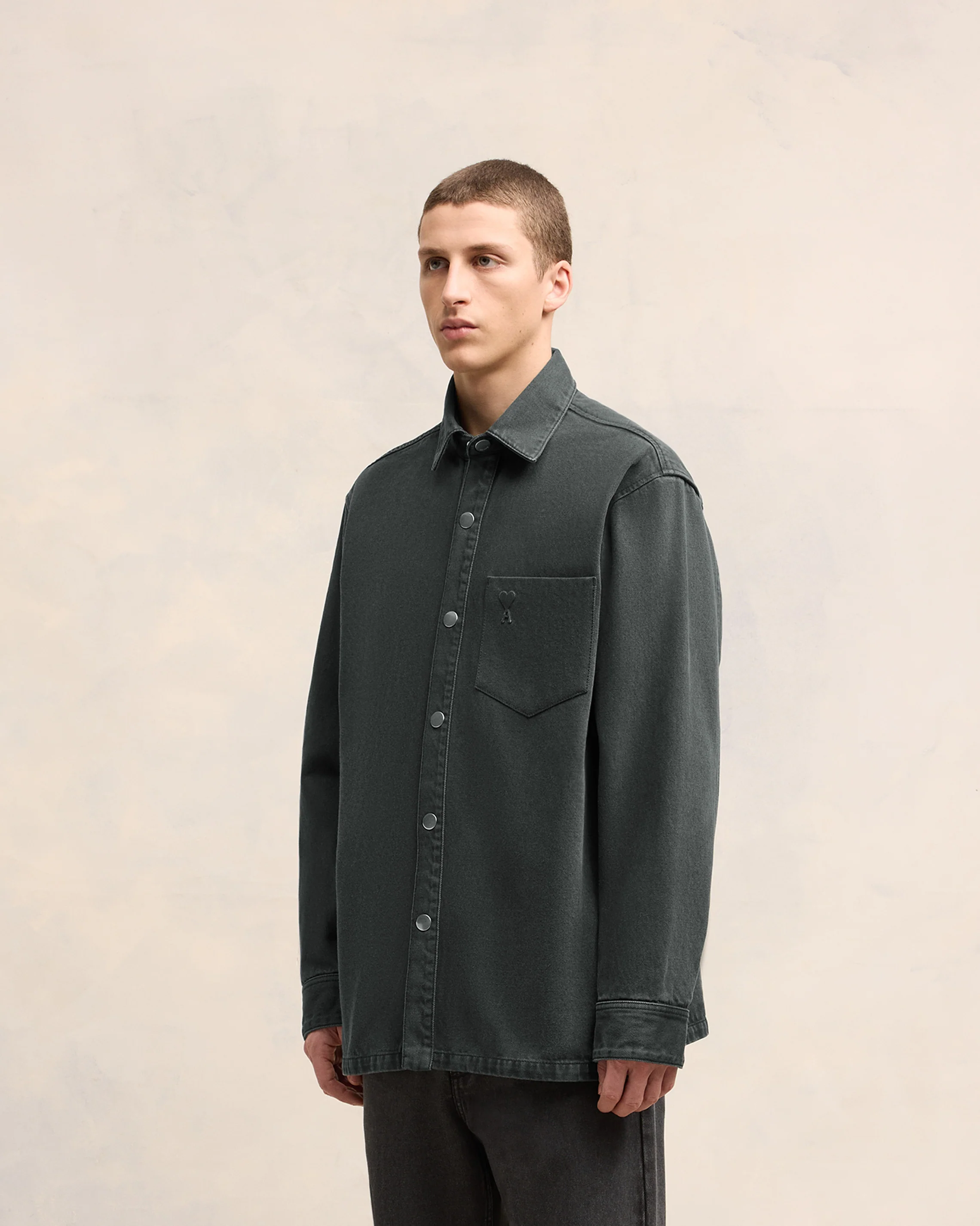 Black Ami De Coeur Overshirt - leoleo123123