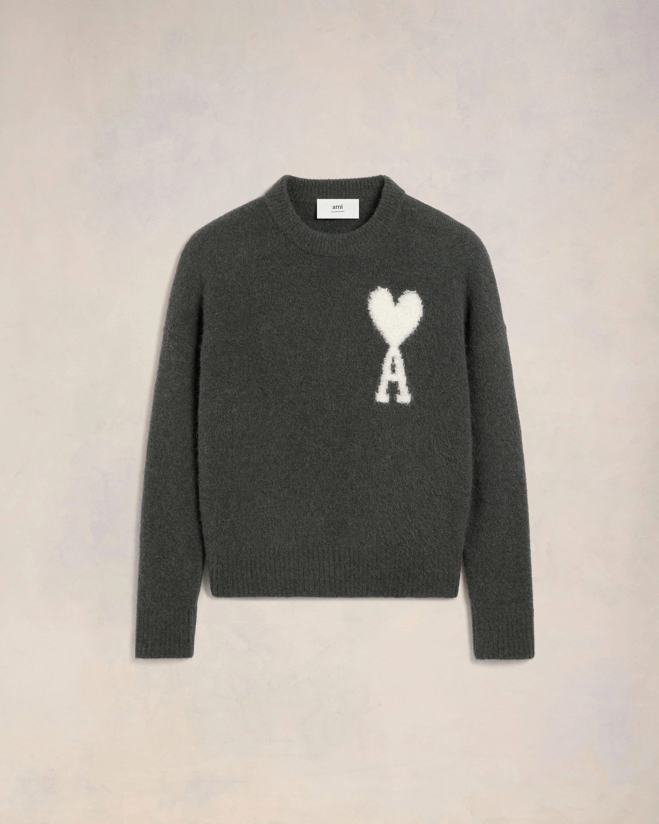 Alpaca Wool Jumper | Ami De Coeur | Ami Paris US - leoleo123123