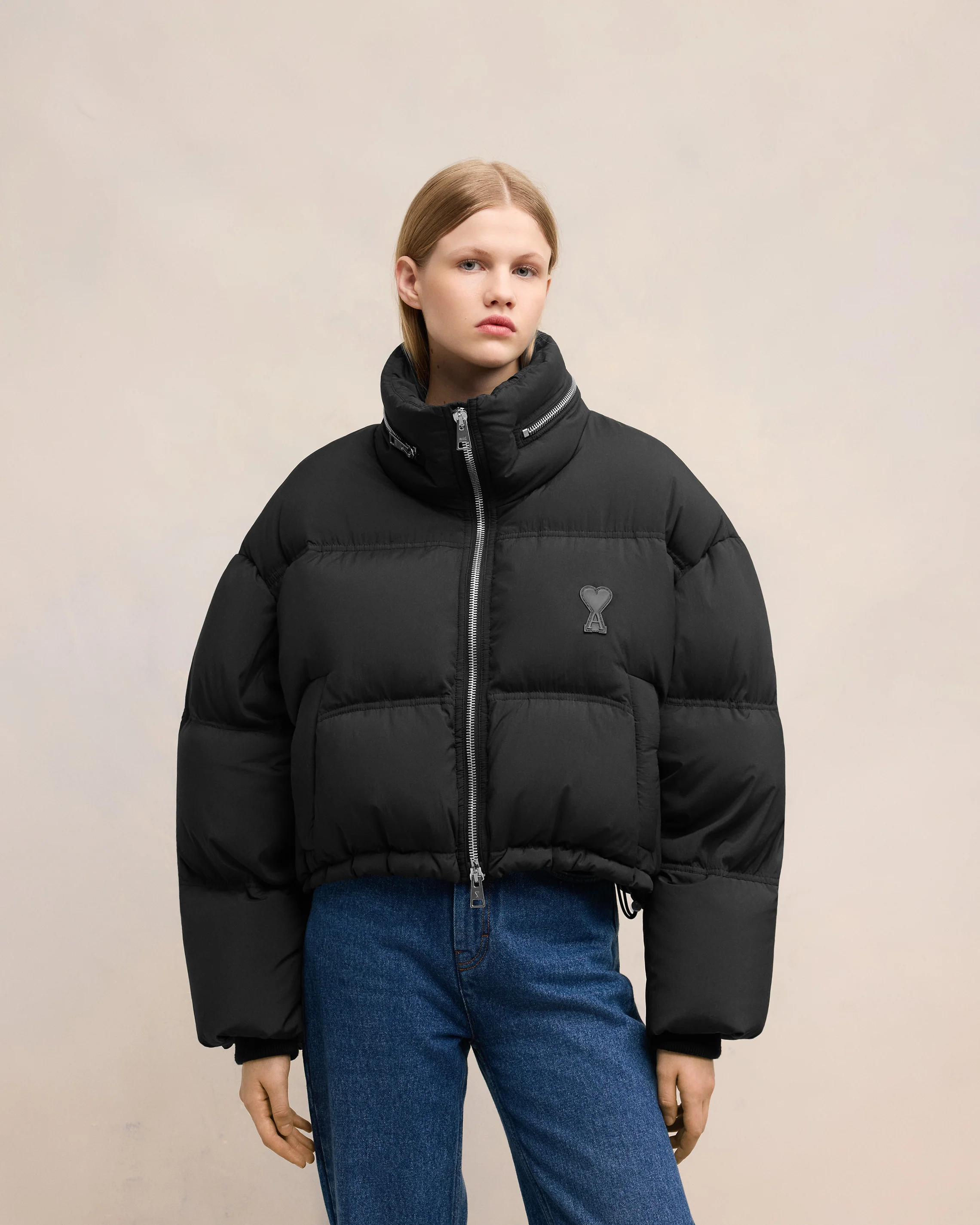 Women's Puffer Jacket | Ami de Coeur | Ami Paris US - leoleo123123