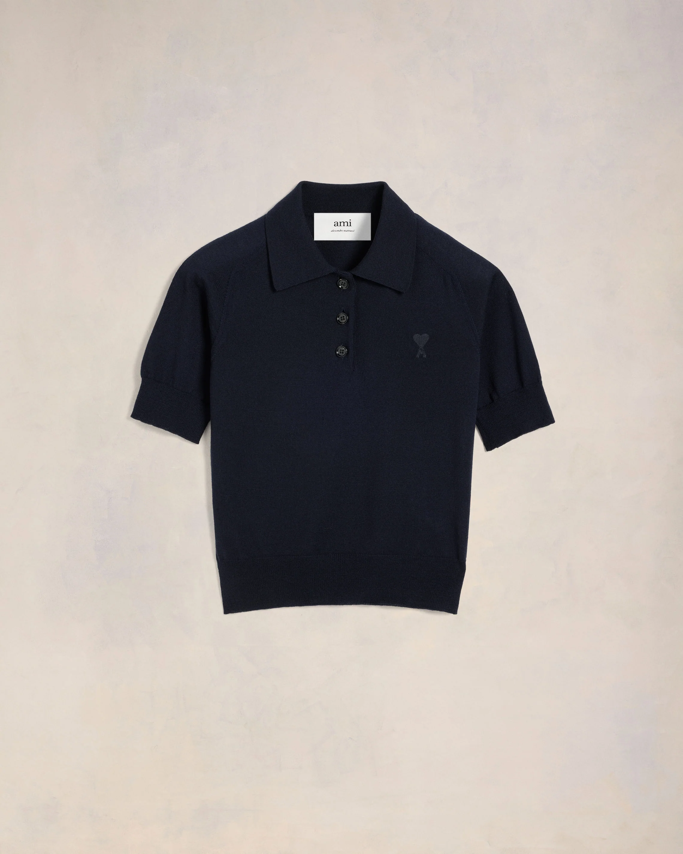 Night Blue Tonal Ami De Coeur Polo - leoleo123123