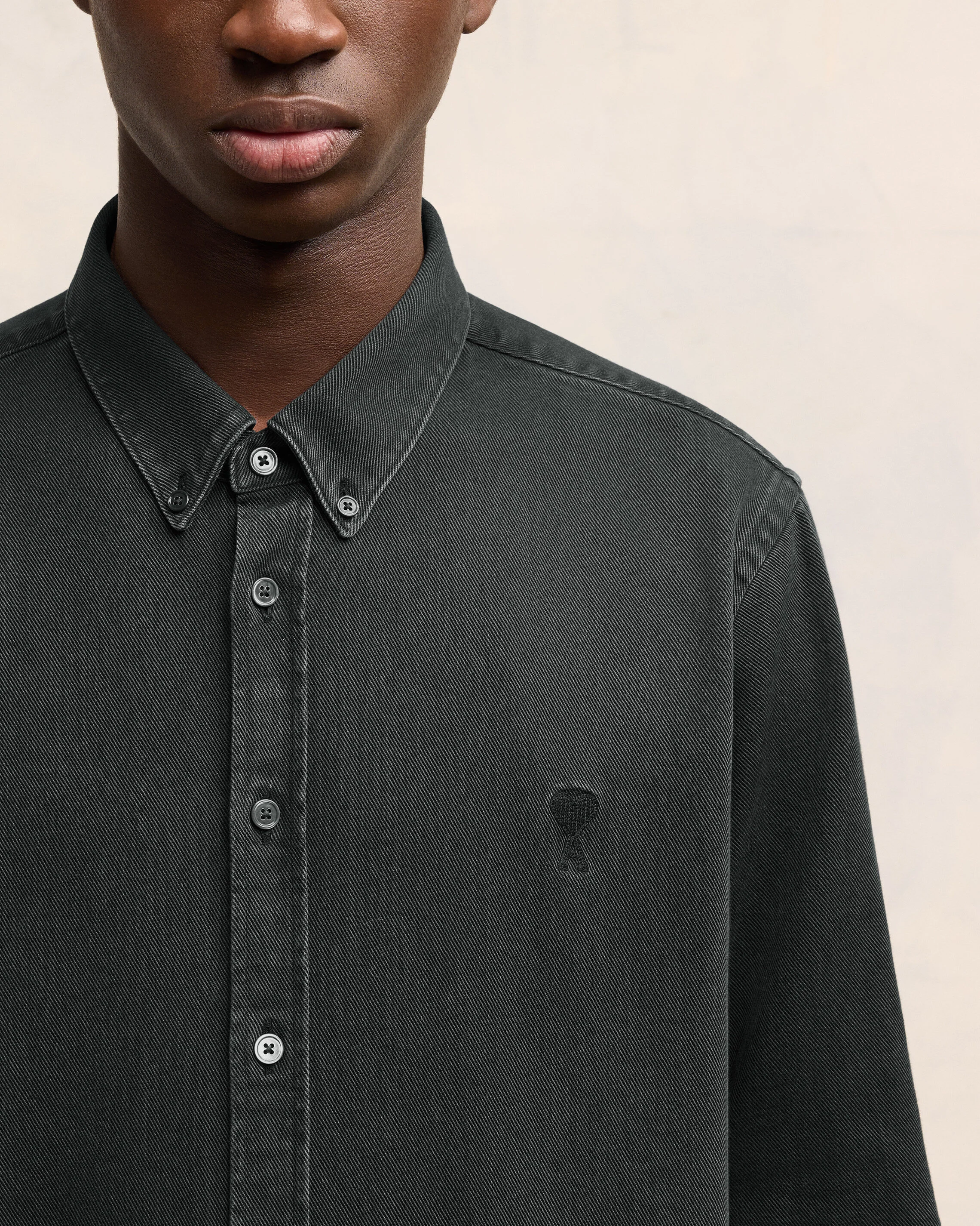 Cotton Twill Shirt | Ami De Coeur | Ami Paris US - leoleo123123