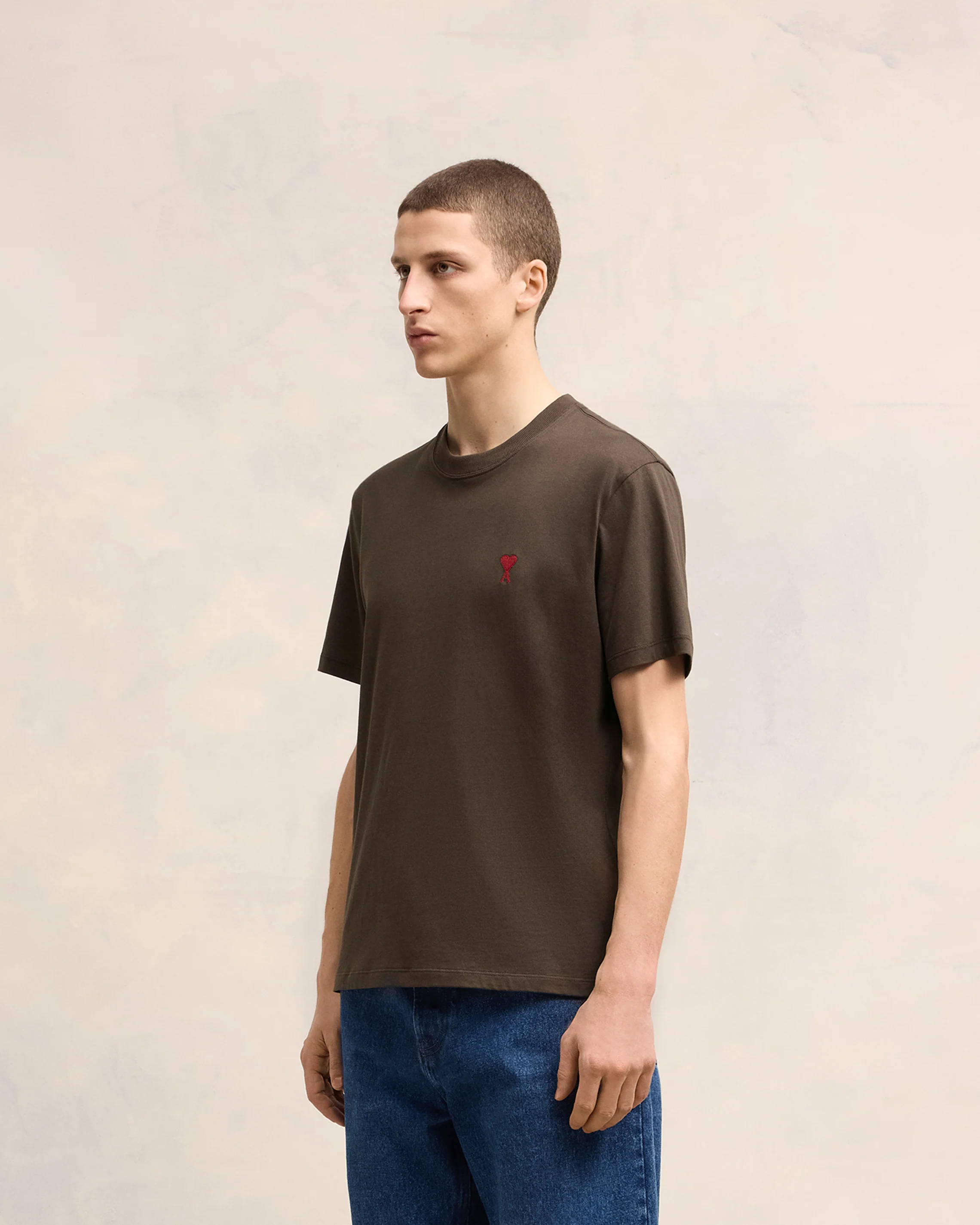 Dark Coffee Red Ami De Coeur T-Shirt - leoleo123123