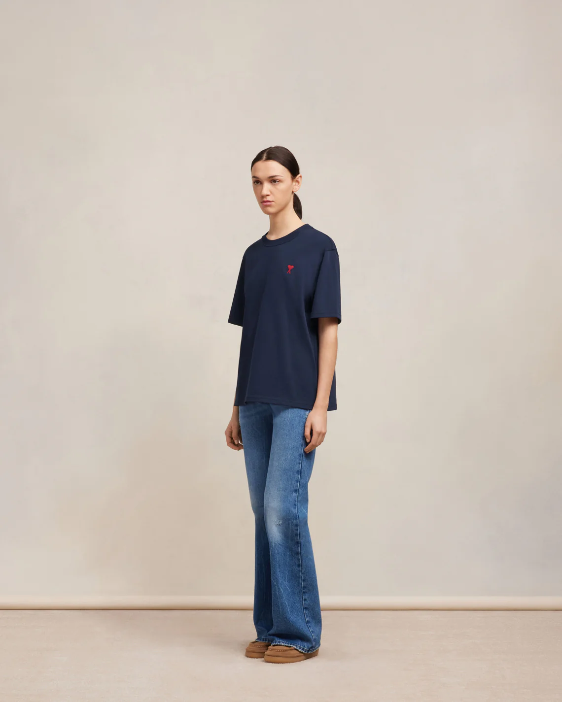 Night Blue Ami De Coeur T-Shirt - leoleo123123