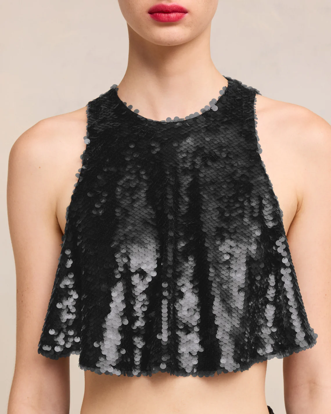 Black Embroidered Top - leoleo123123