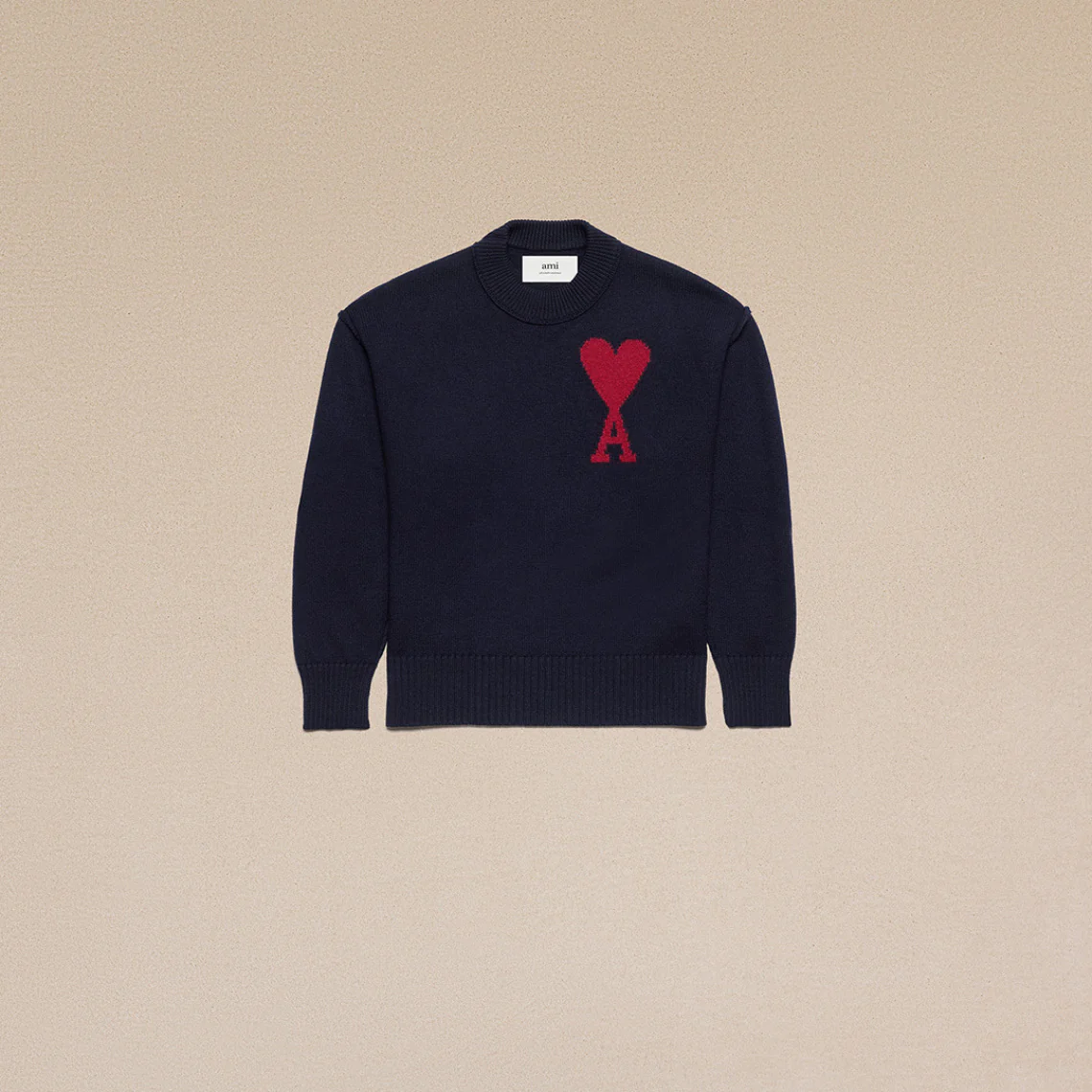 Pull Ami De Coeur Rouge Bleu Nuit/Rouge - leoleo123123