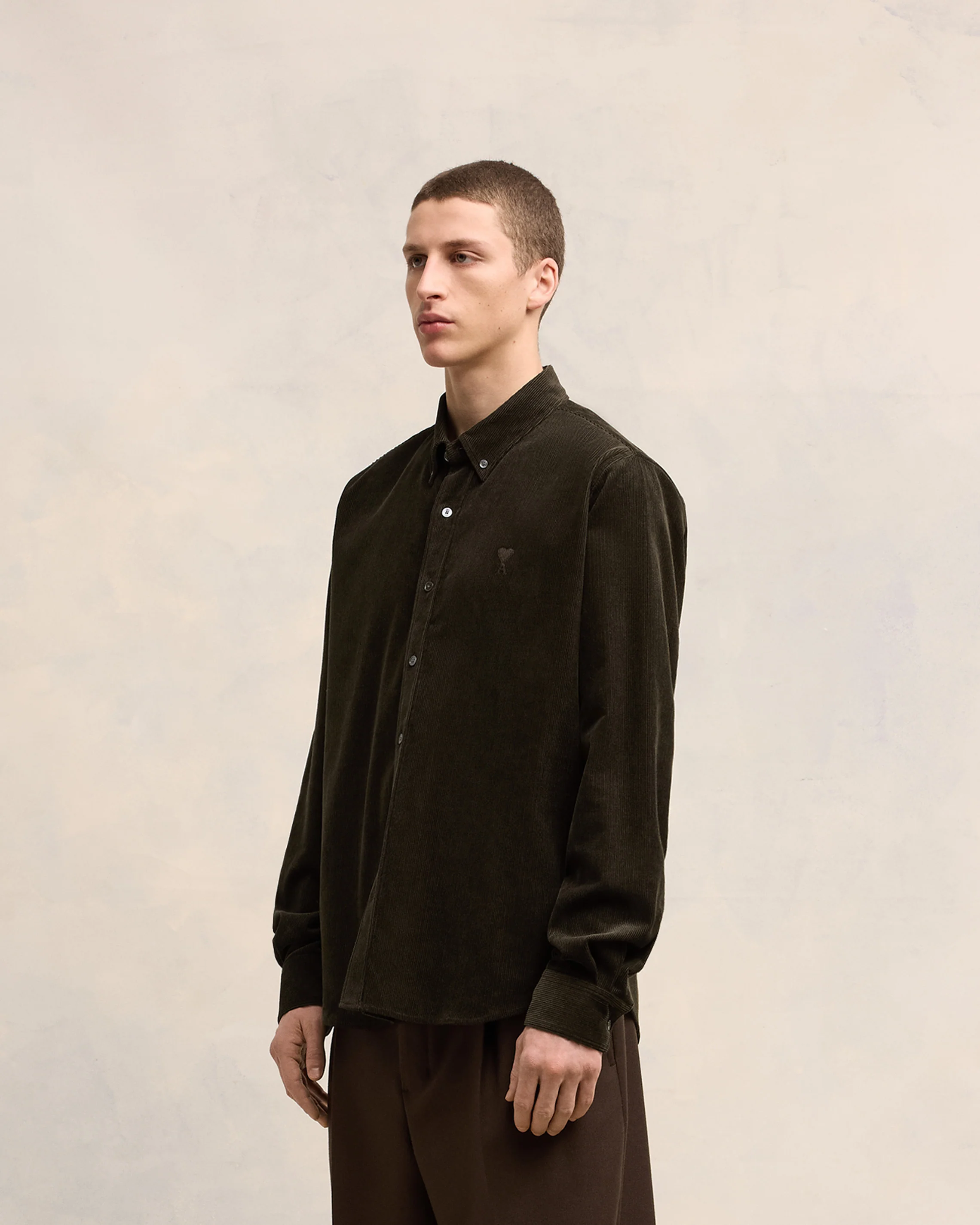 Dark Coffee Classic Fit Shirt - leoleo123123