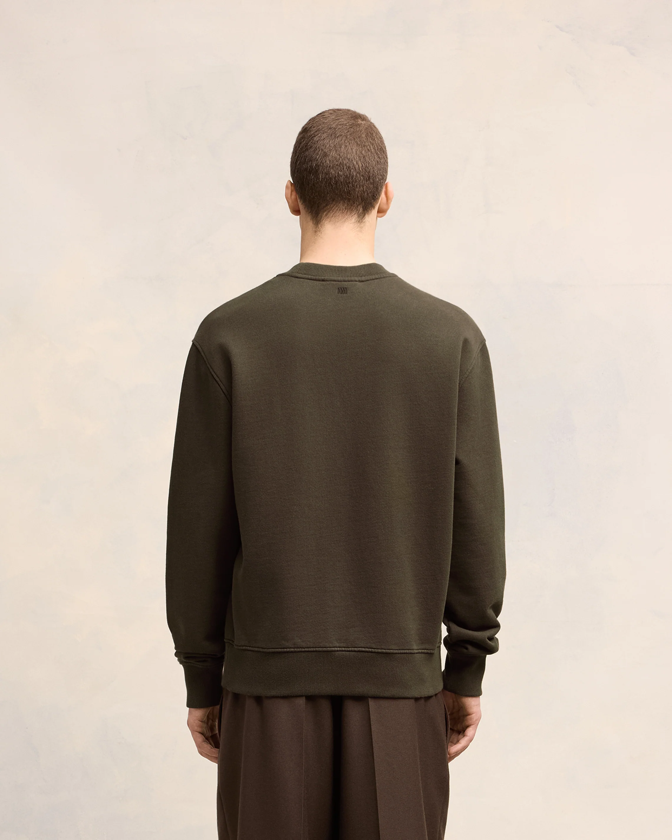 Dark Coffee Red Ami De Coeur Sweatshirt - leoleo123123