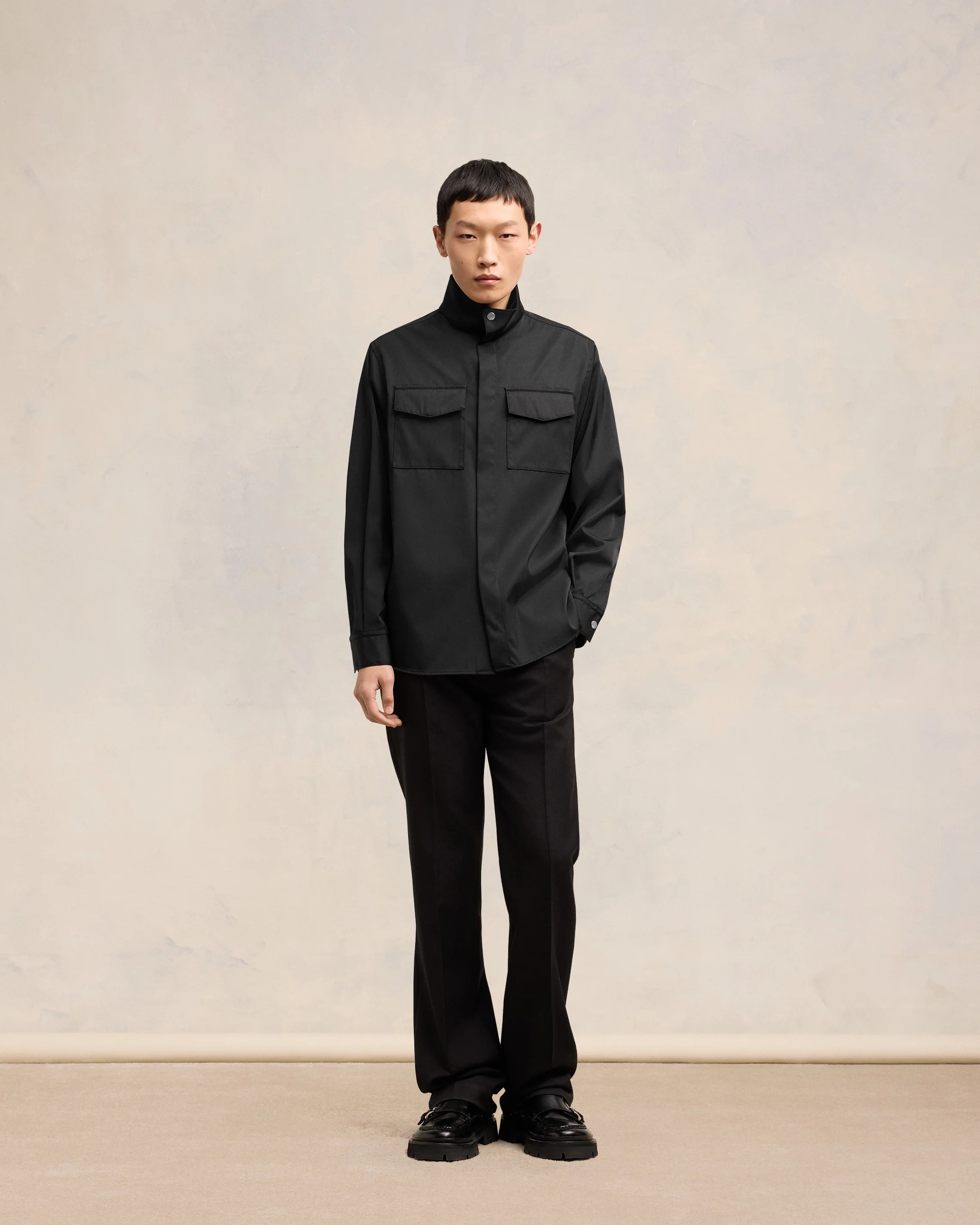 High Collar Shirt | Ami Paris US - leoleo123123