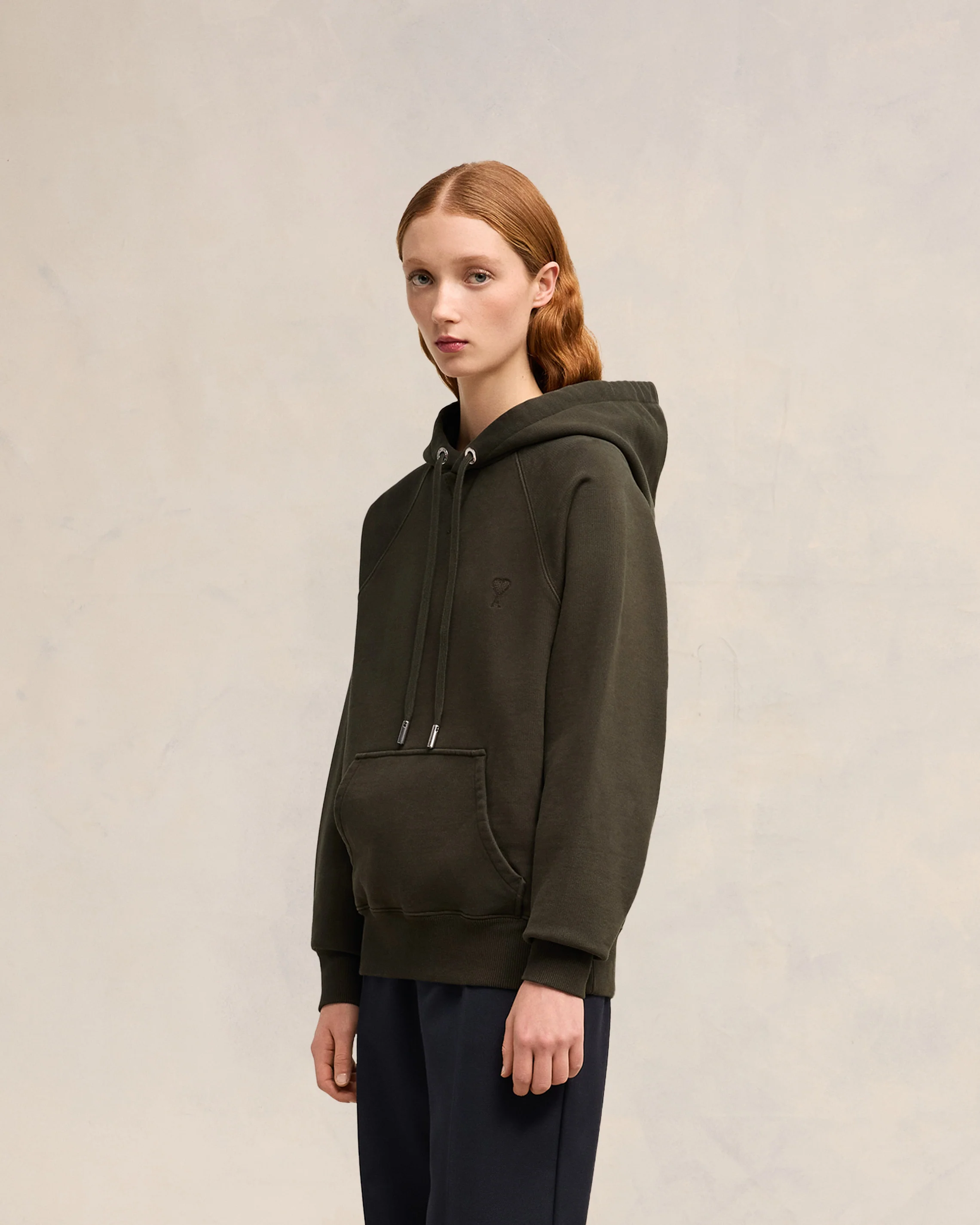 Dark Coffee Ami De Coeur Hoodie - leoleo123123