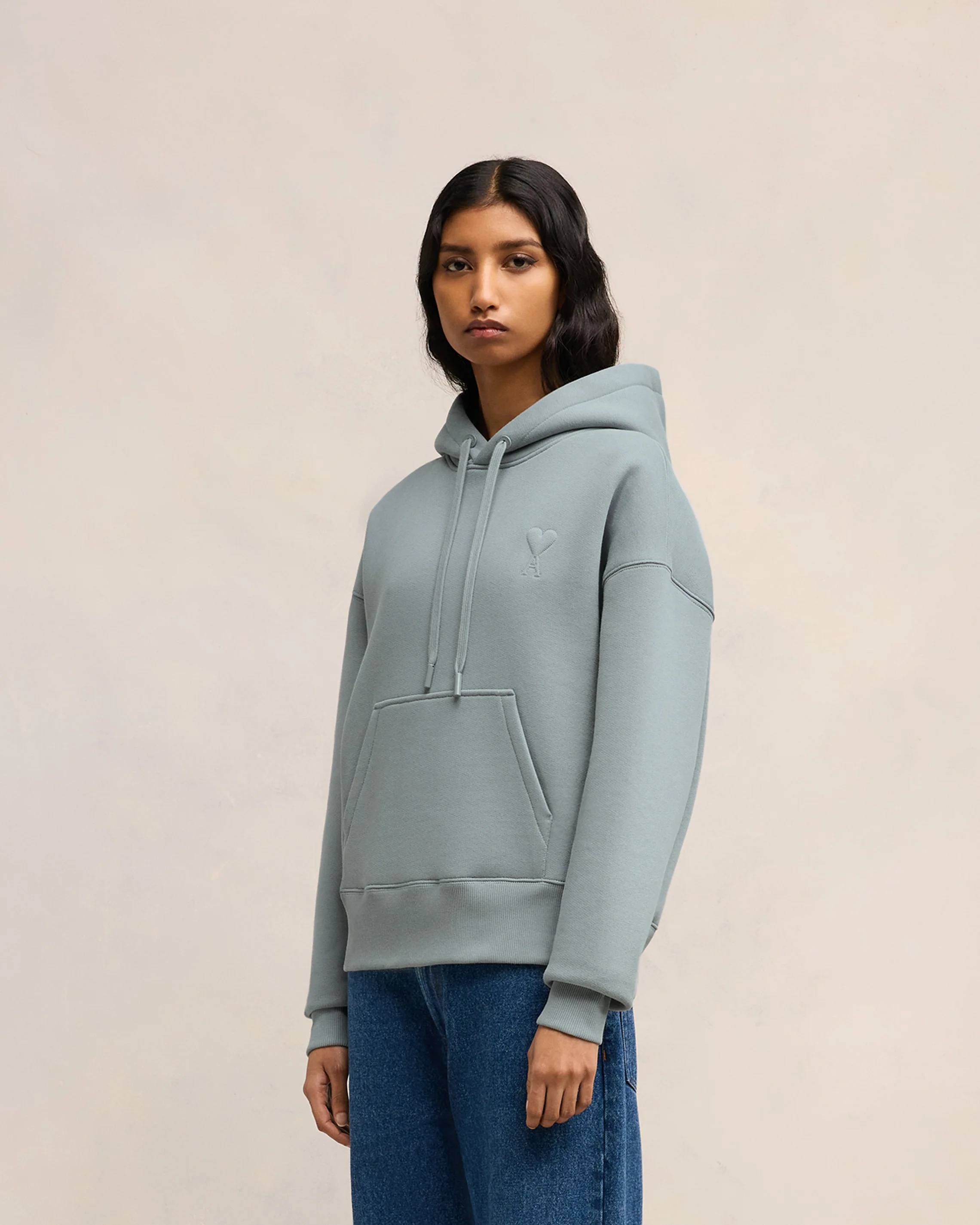 Clay Blue Ami De Coeur Hoodie - leoleo123123