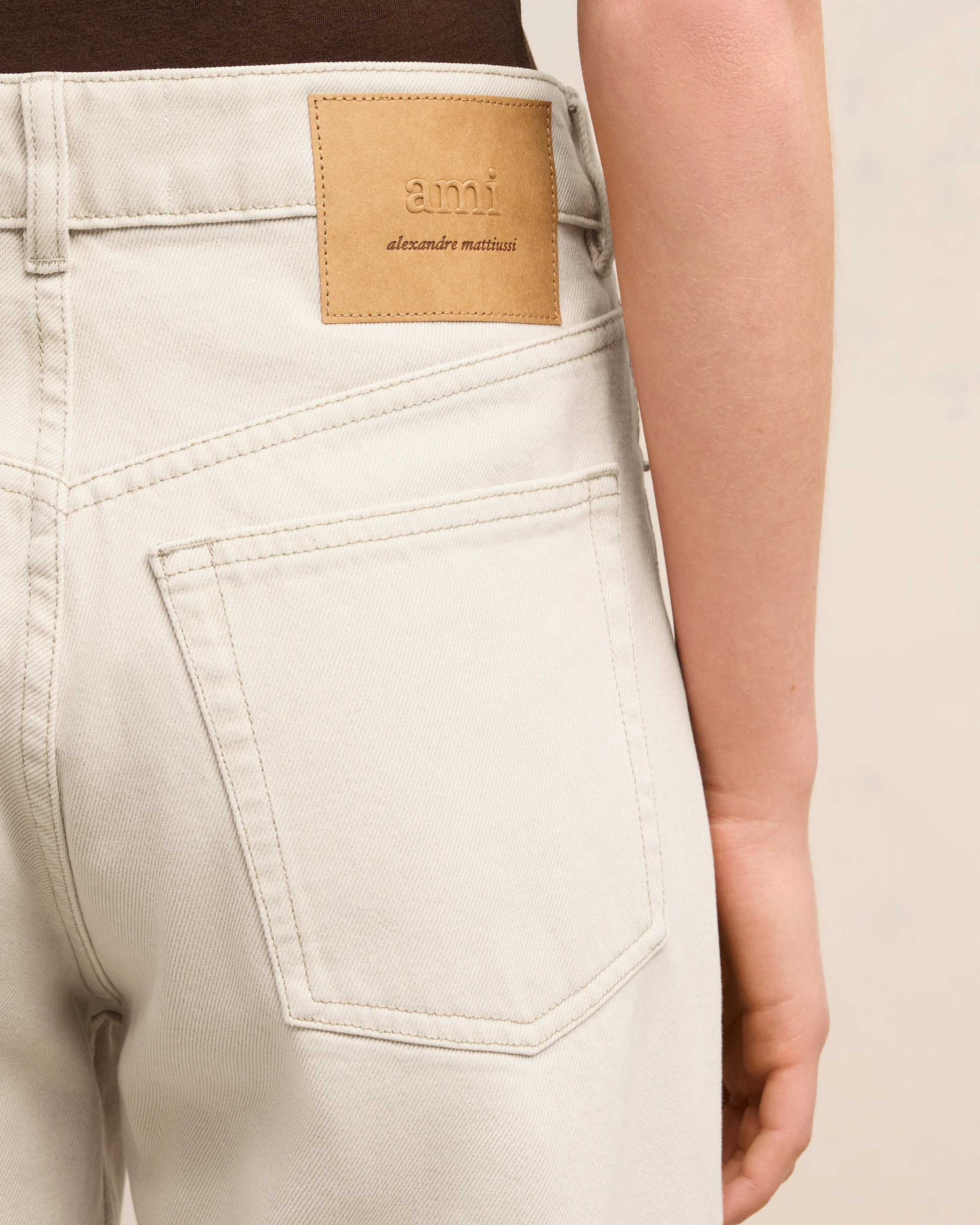 Off White Large Fit Jeans - leoleo123123