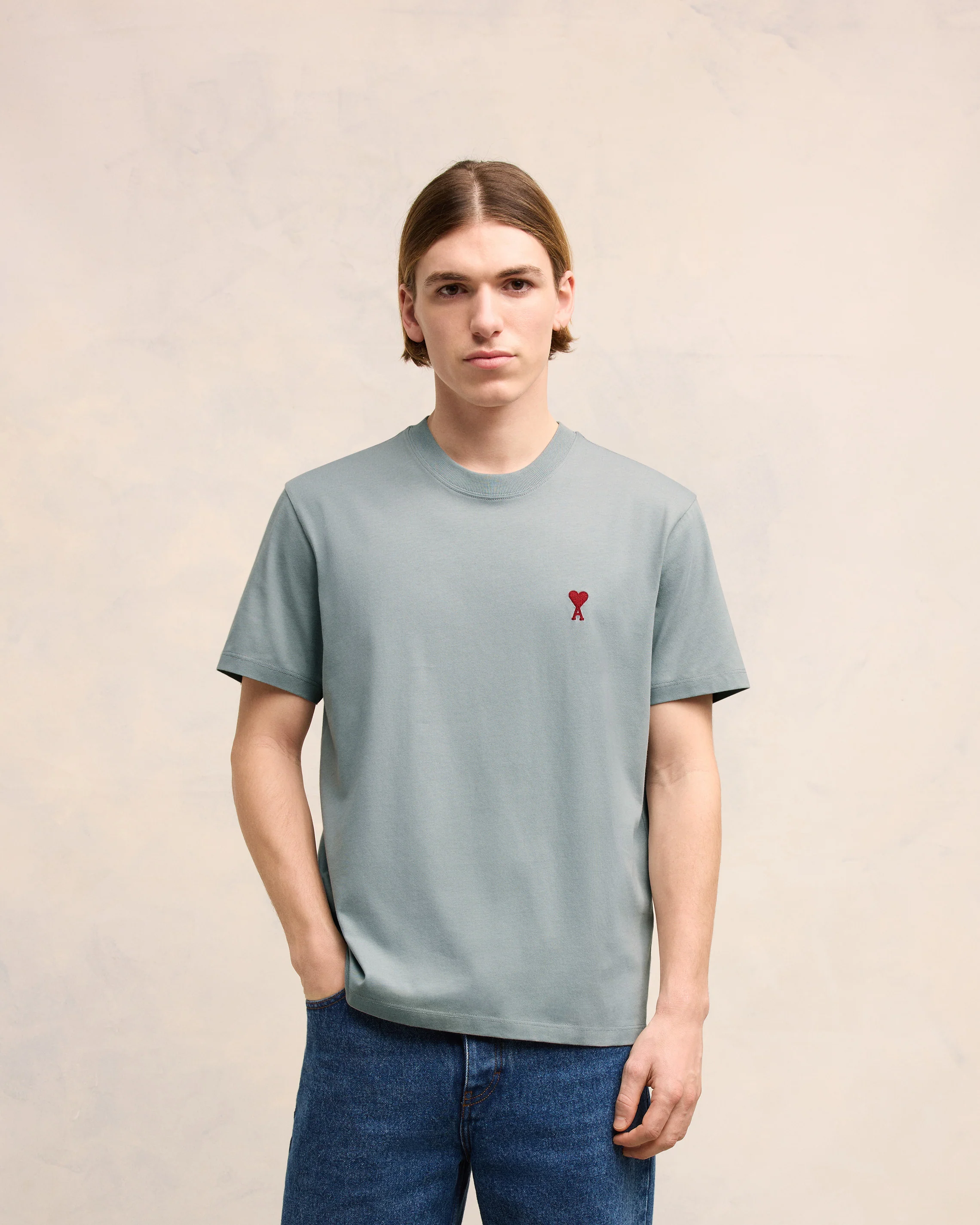 Clay Blue Red Ami De Coeur T-Shirt - leoleo123123