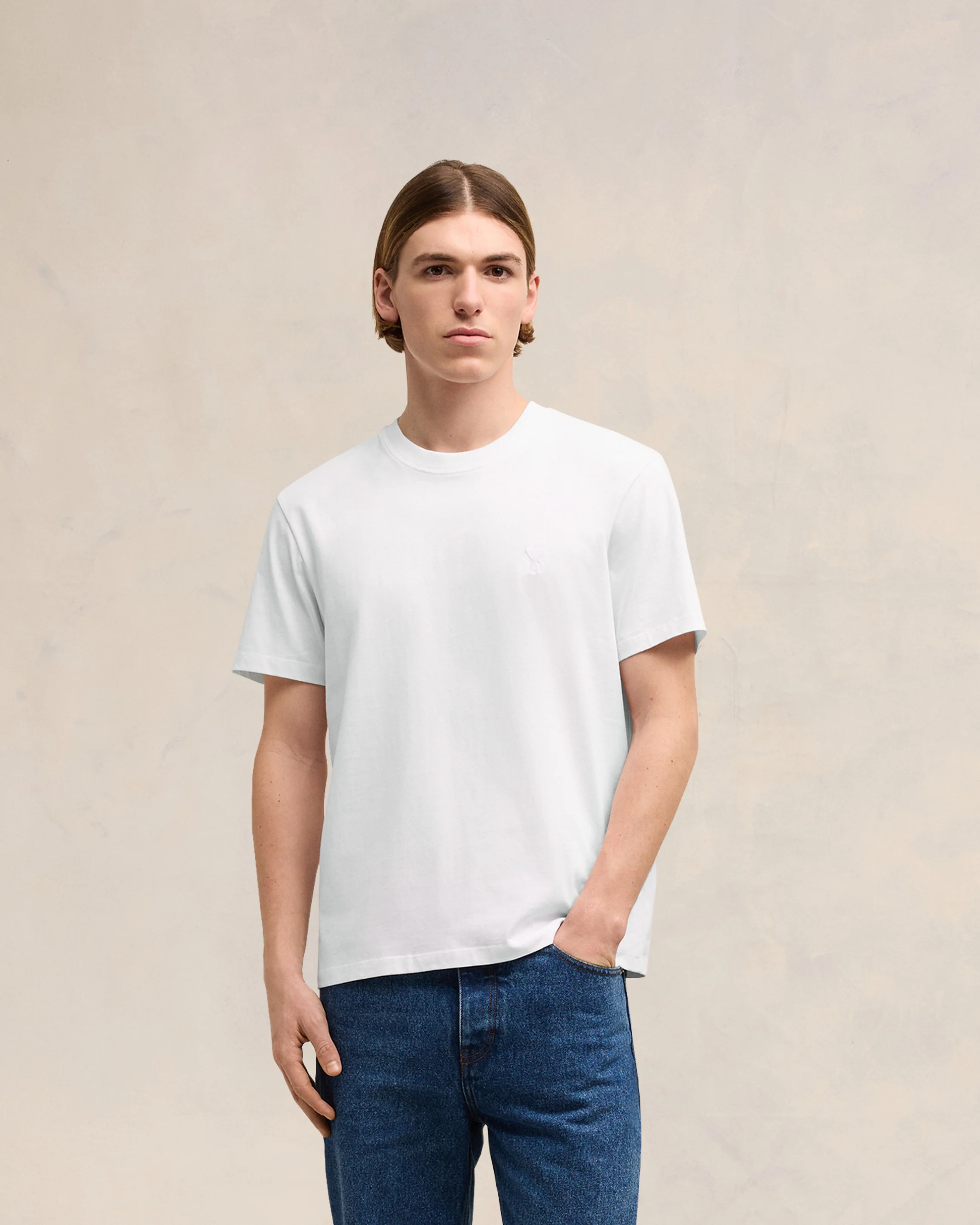 T-Shirt Ami De Coeur Blanc - leoleo123123