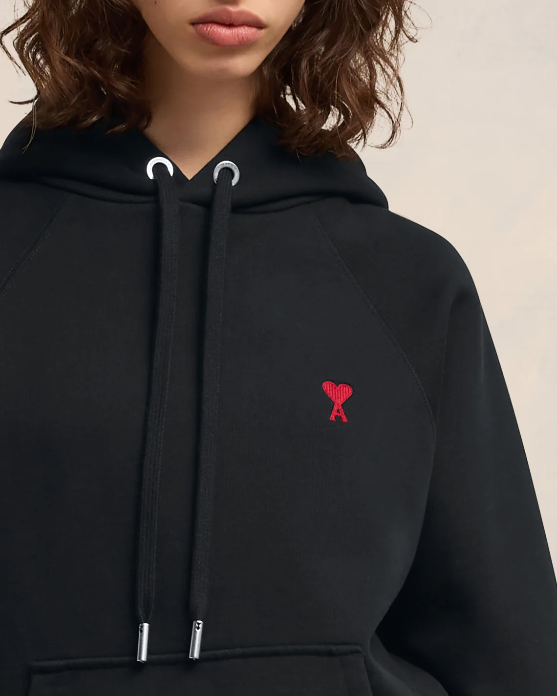 Black Fleece Hoodie | Ami De Coeur | Ami Paris US - leoleo123123