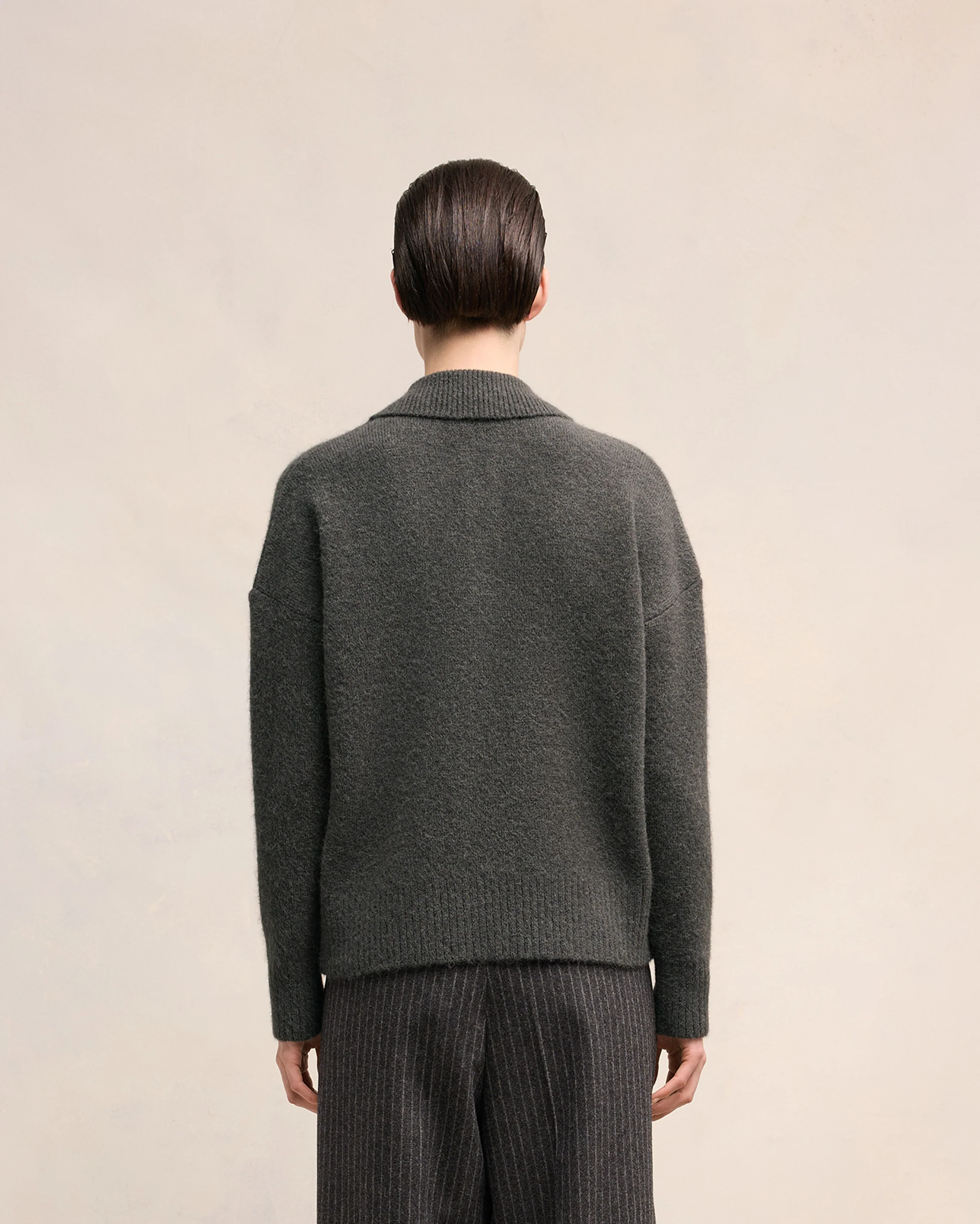 Long Sleeve Polo Shirt | Ami de Coeur | Ami Paris US - leoleo123123