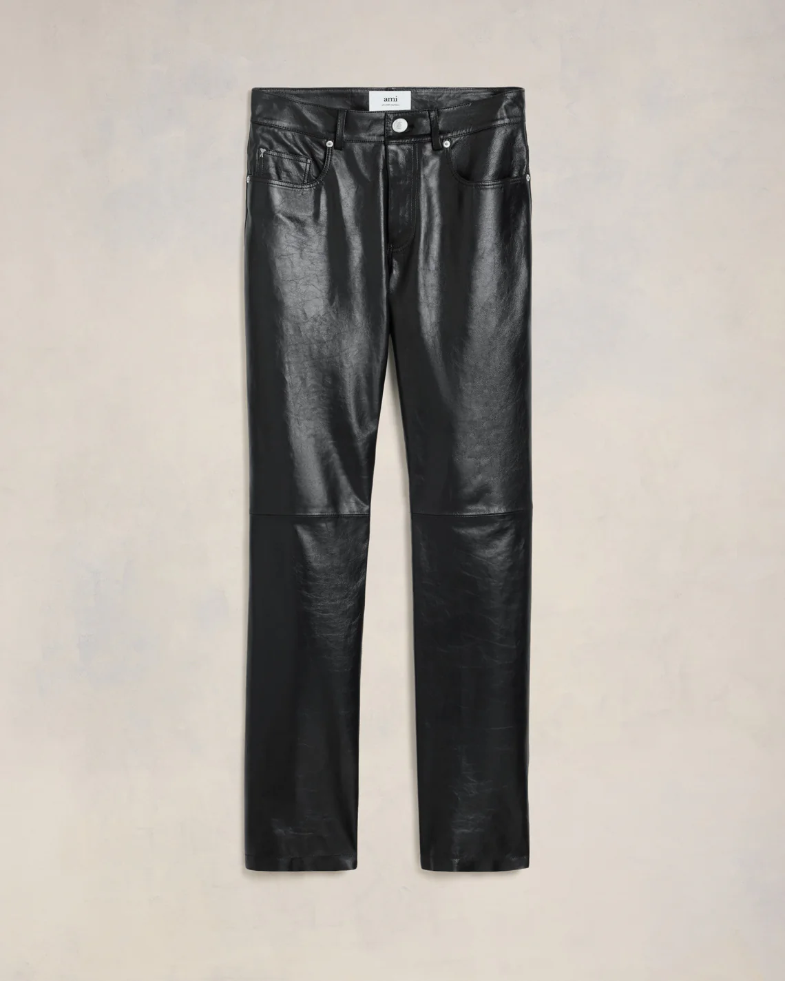 Black Straight Fit Trousers - leoleo123123
