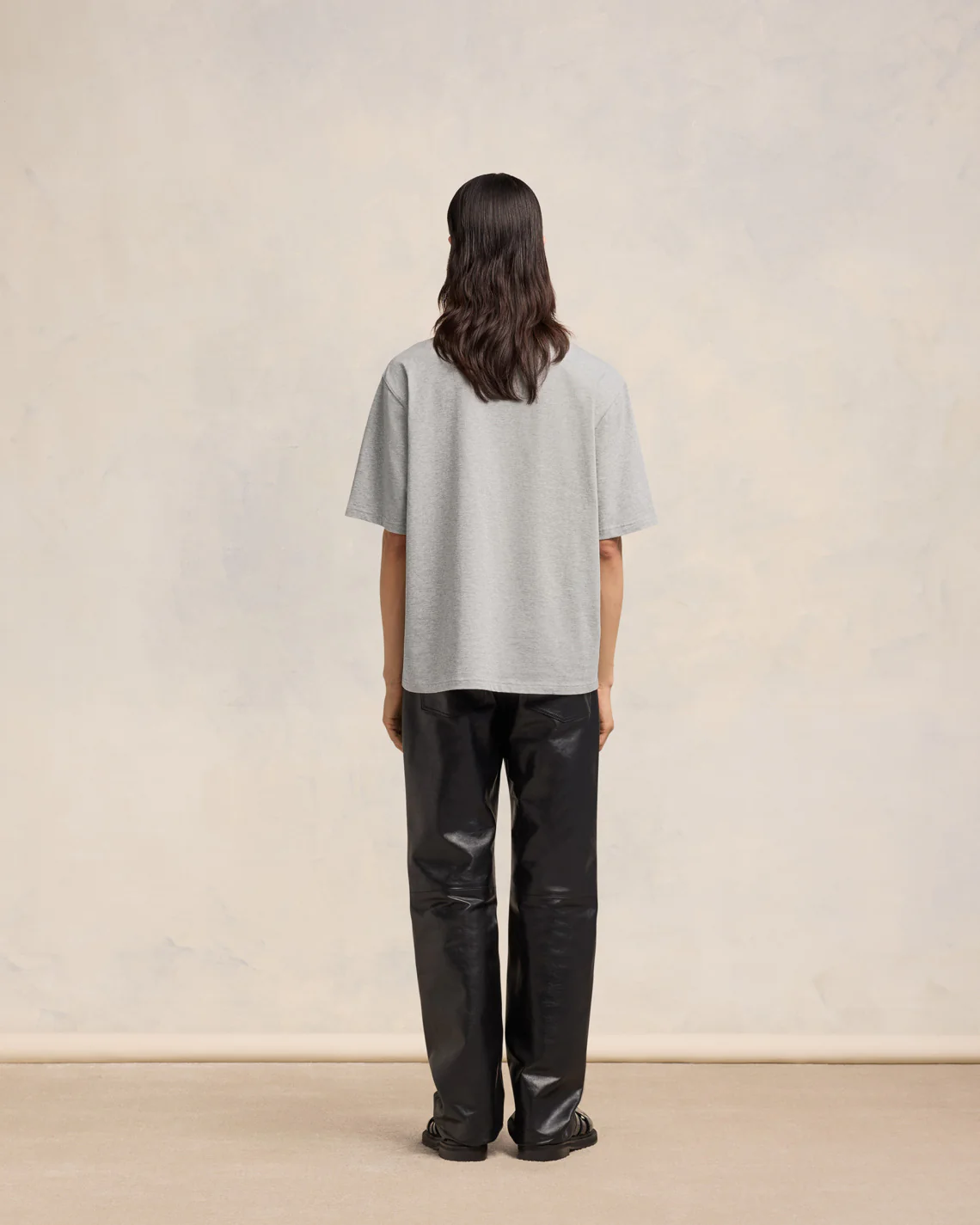 Heather Ash Grey/Cashmere Blue Ami De Coeur T-Shirt - leoleo123123