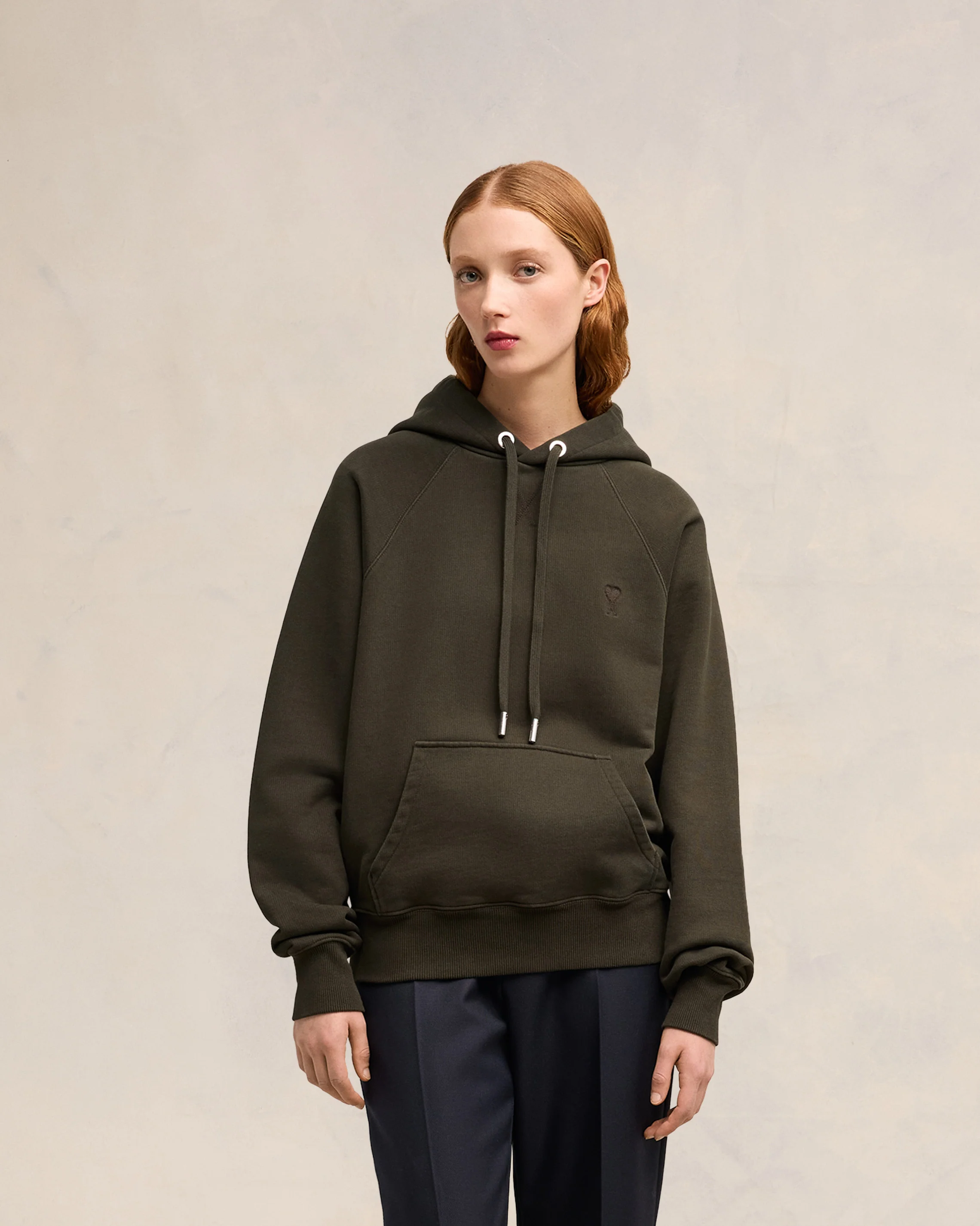 Dark Coffee Ami De Coeur Hoodie - leoleo123123