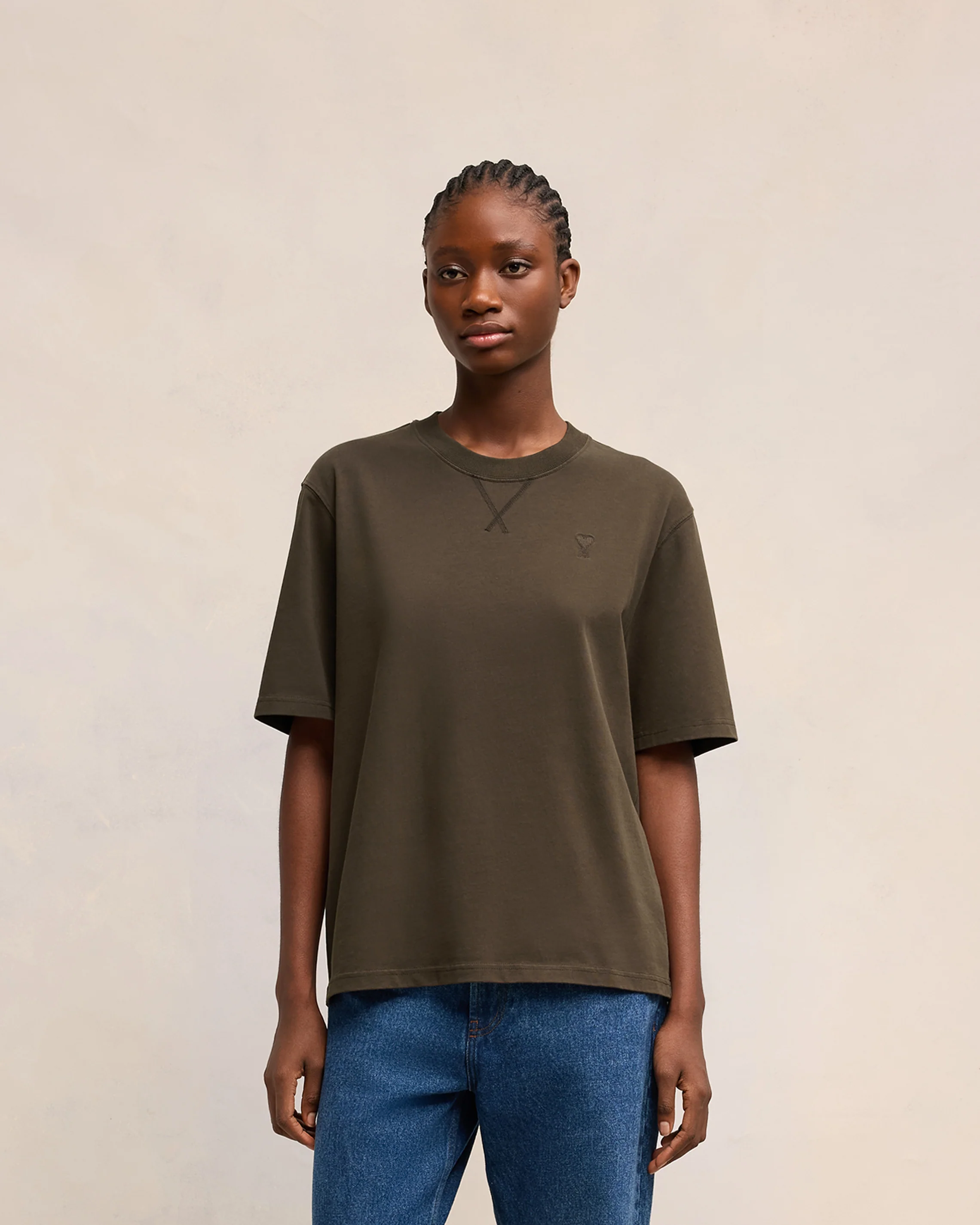Dark Coffee Ami De Coeur T-Shirt - leoleo123123