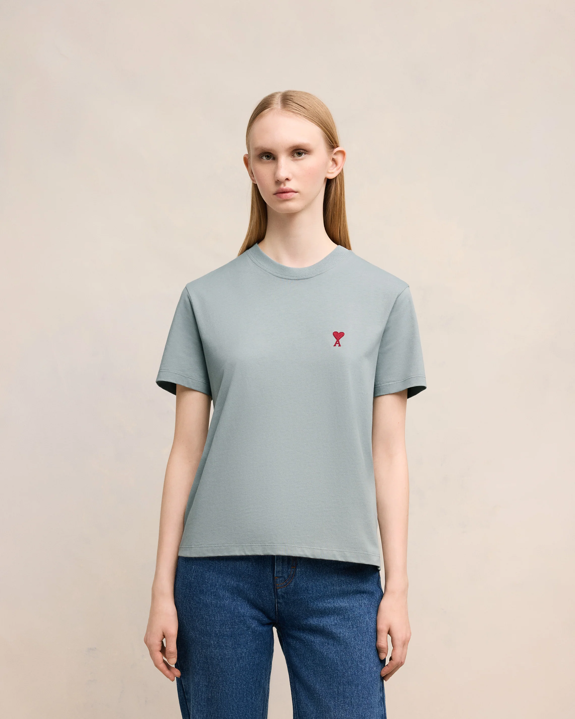 Clay Blue Red Ami De Coeur T-Shirt - leoleo123123