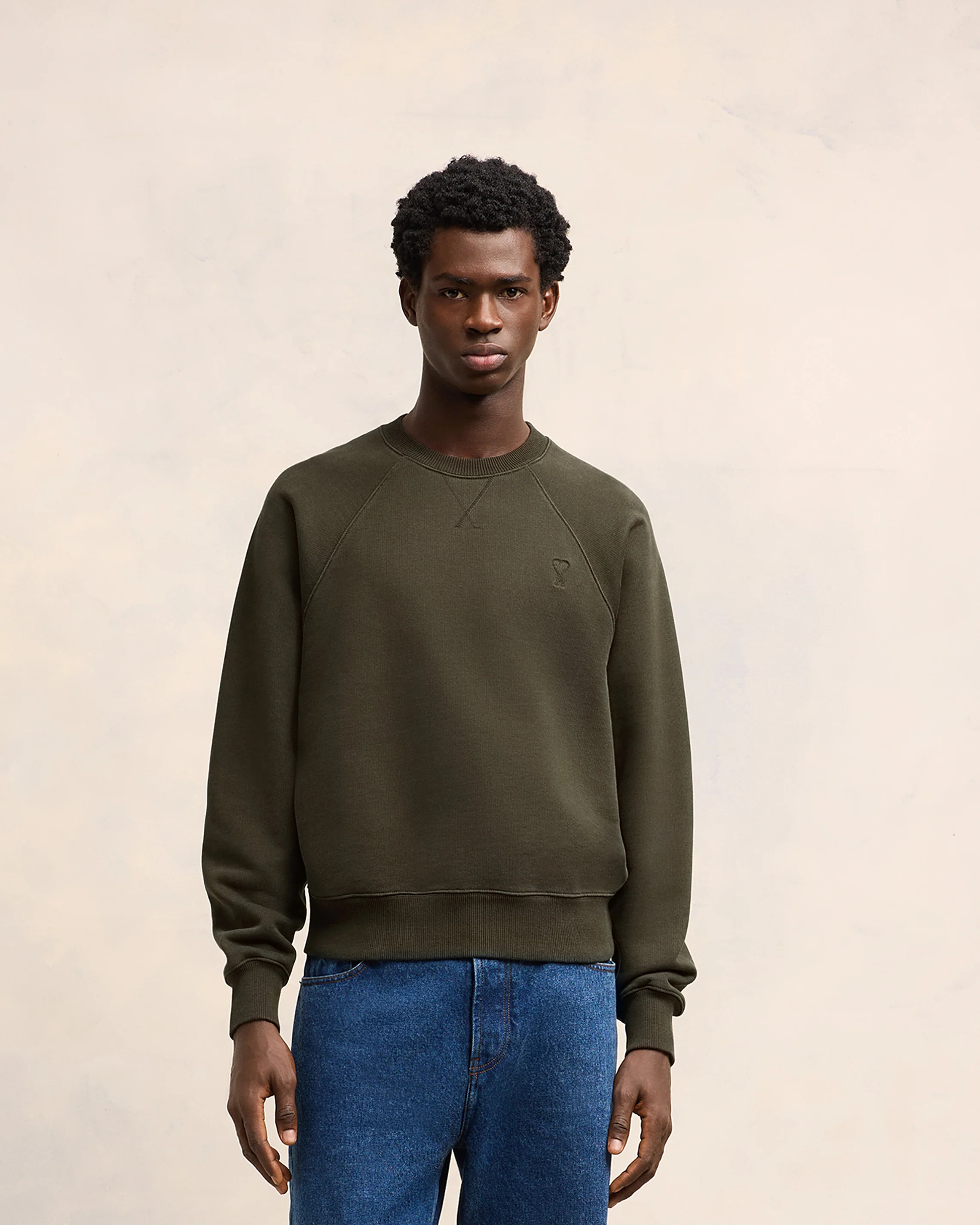 Dark Coffee Ami De Coeur Sweatshirt - leoleo123123
