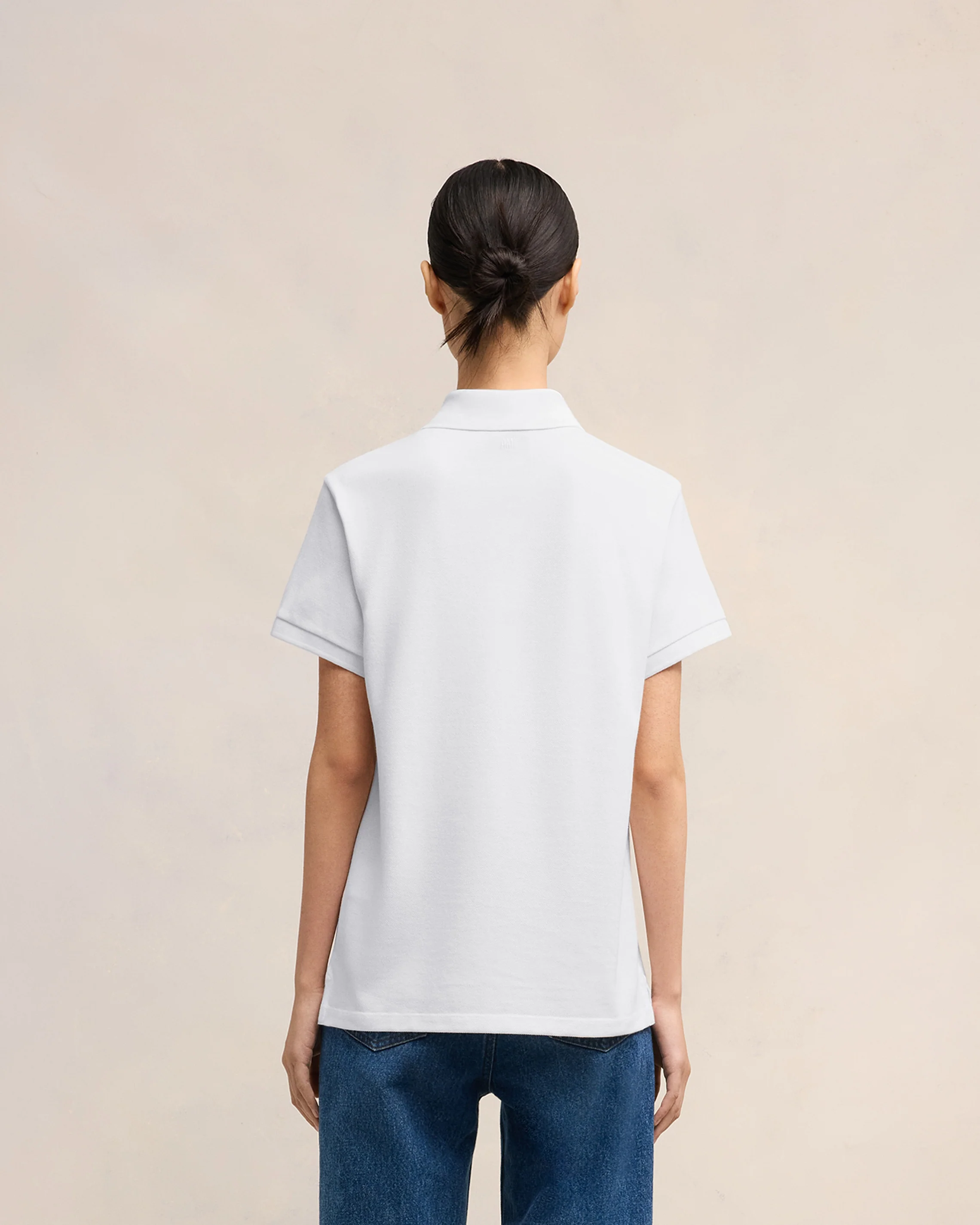 White Polo Shirt | Ami De Coeur | Ami Paris US - leoleo123123
