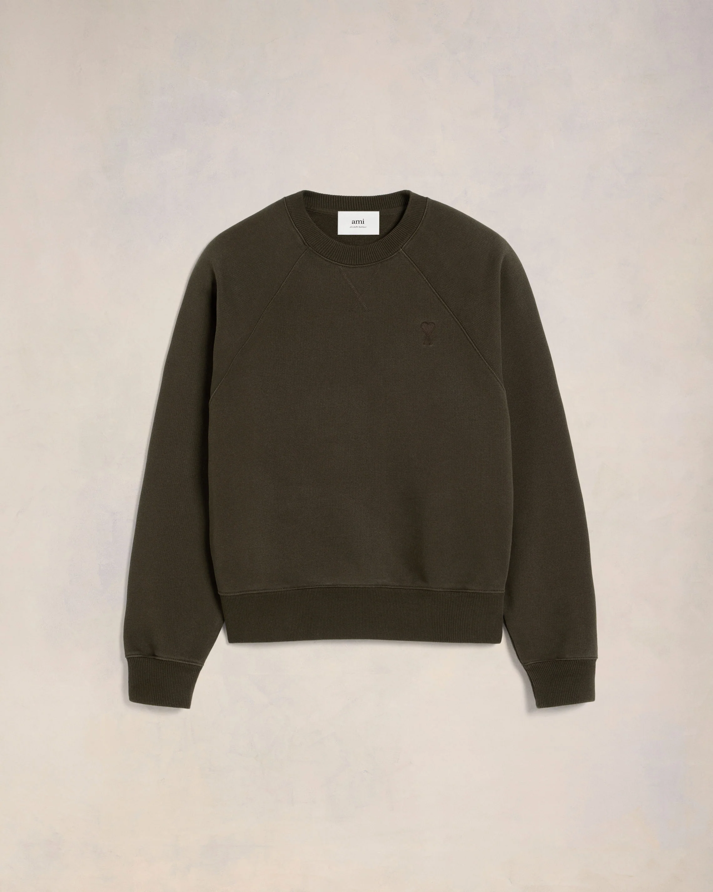 Dark Coffee Ami De Coeur Sweatshirt - leoleo123123