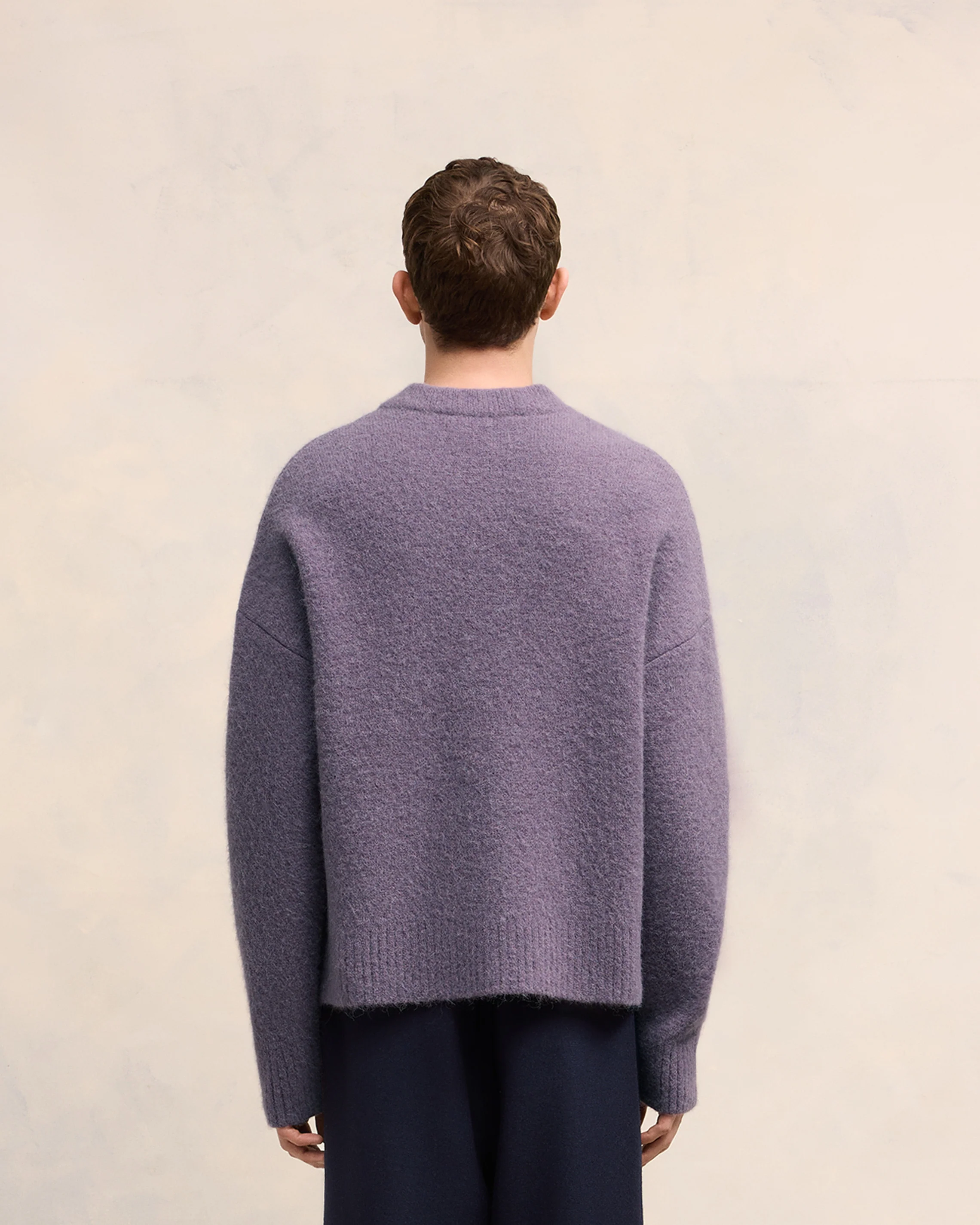 Lilac Off-White Ami De Coeur Cardigan - leoleo123123