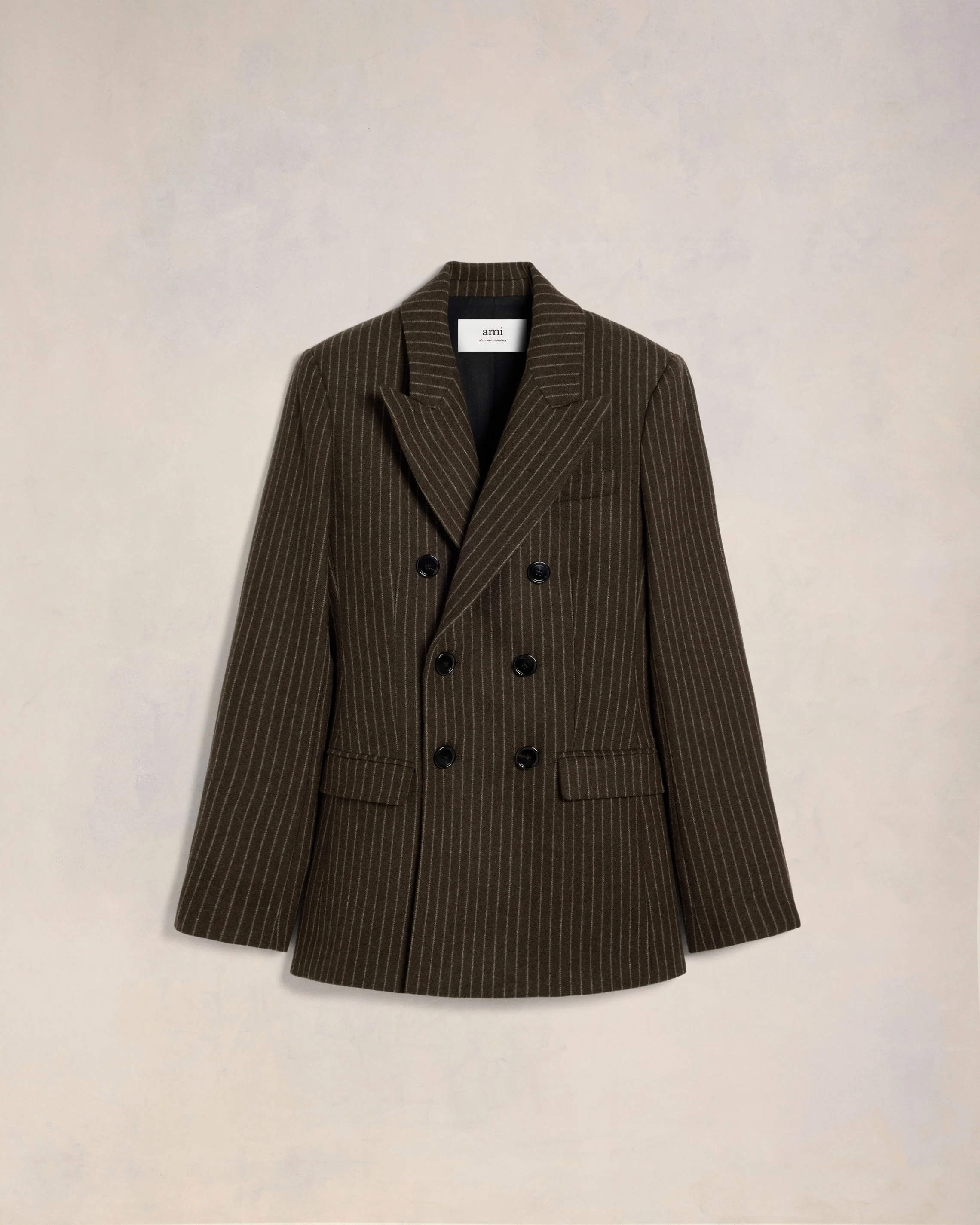 Dark Coffe/Sable Double Breasted Jacket - leoleo123123