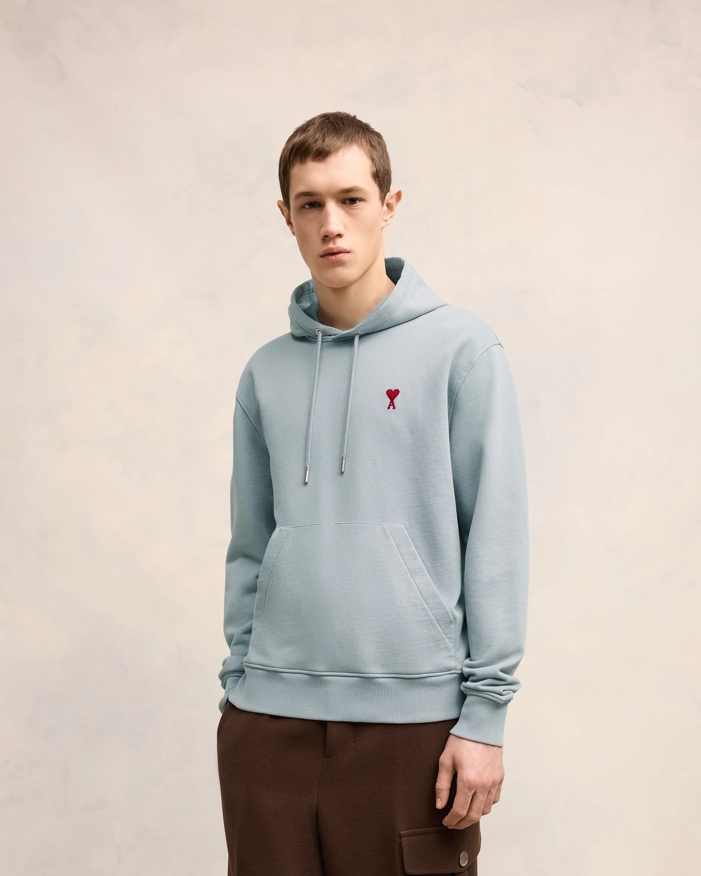 Clay Blue Red Ami De Coeur Hoodie - leoleo123123
