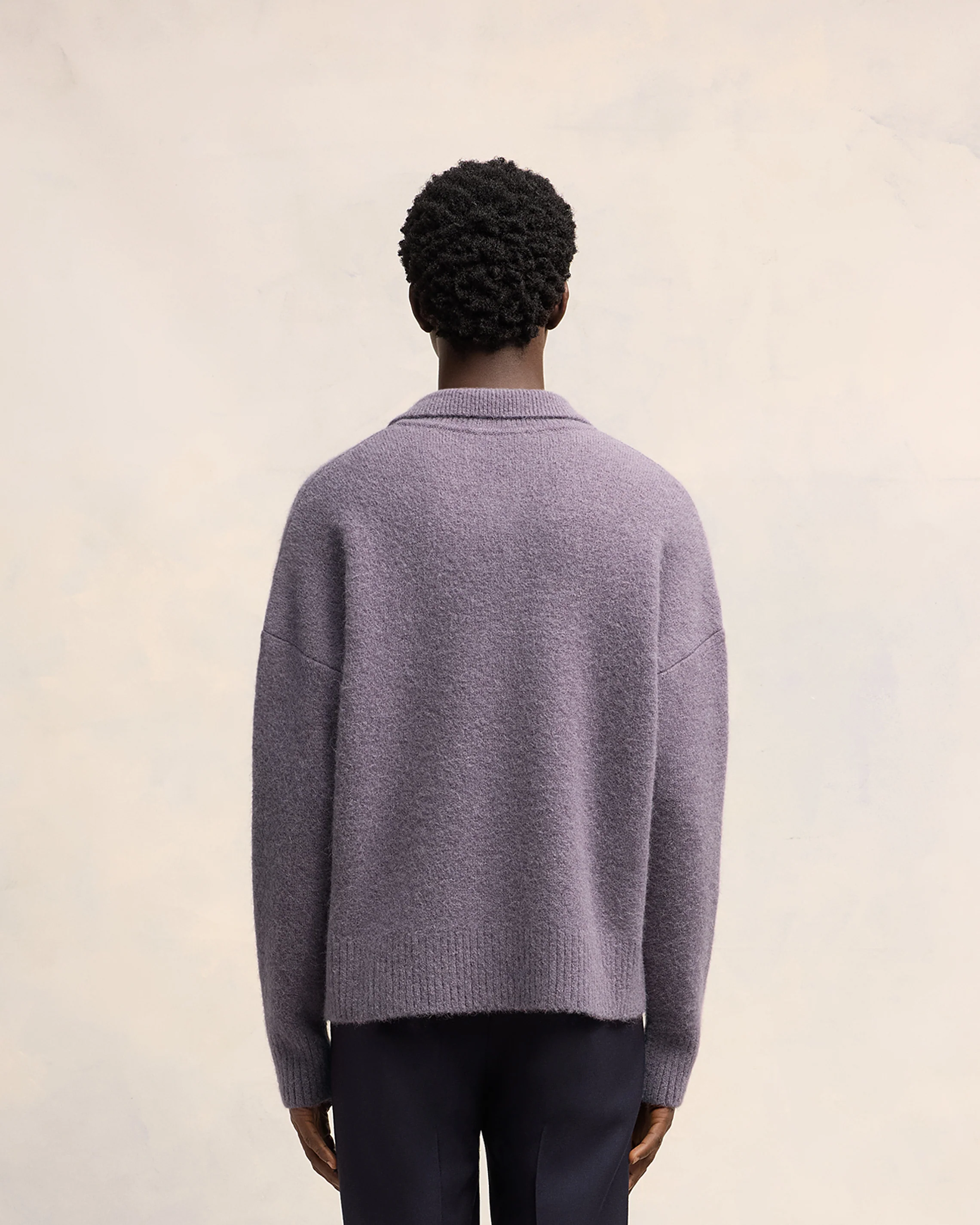 Lilac Off-White Ami De Coeur Polo - leoleo123123