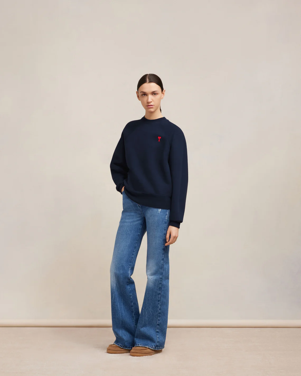 Night Blue Ami De Coeur Sweatshirt - leoleo123123