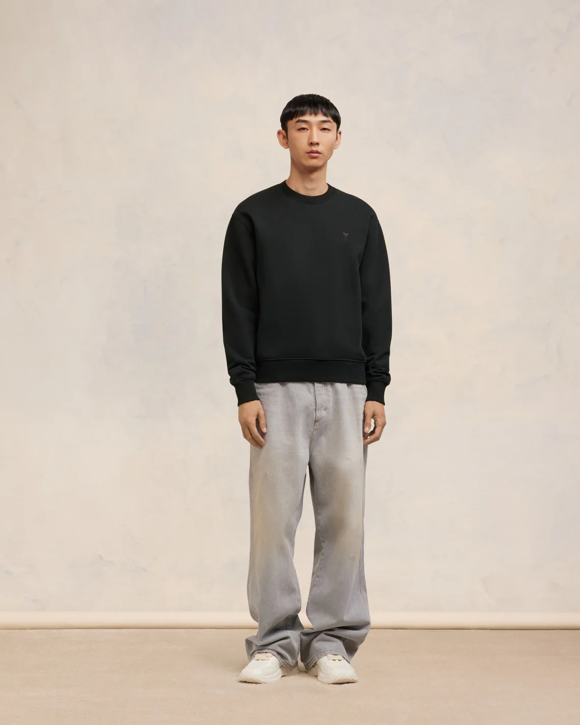 Black Jumper | Ami De Coeur | Ami Paris US - leoleo123123