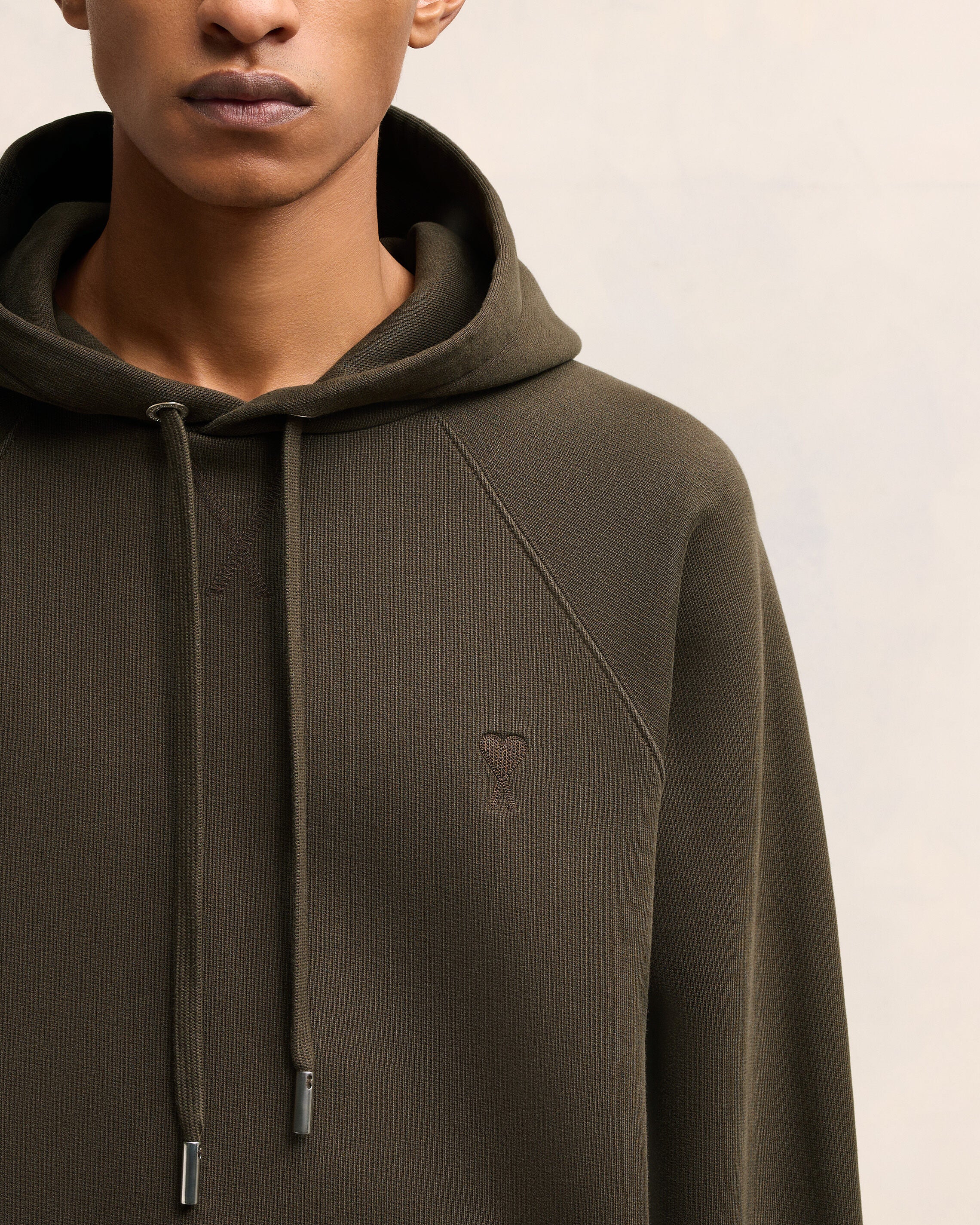 Dark Coffee Ami De Coeur Hoodie - leoleo123123