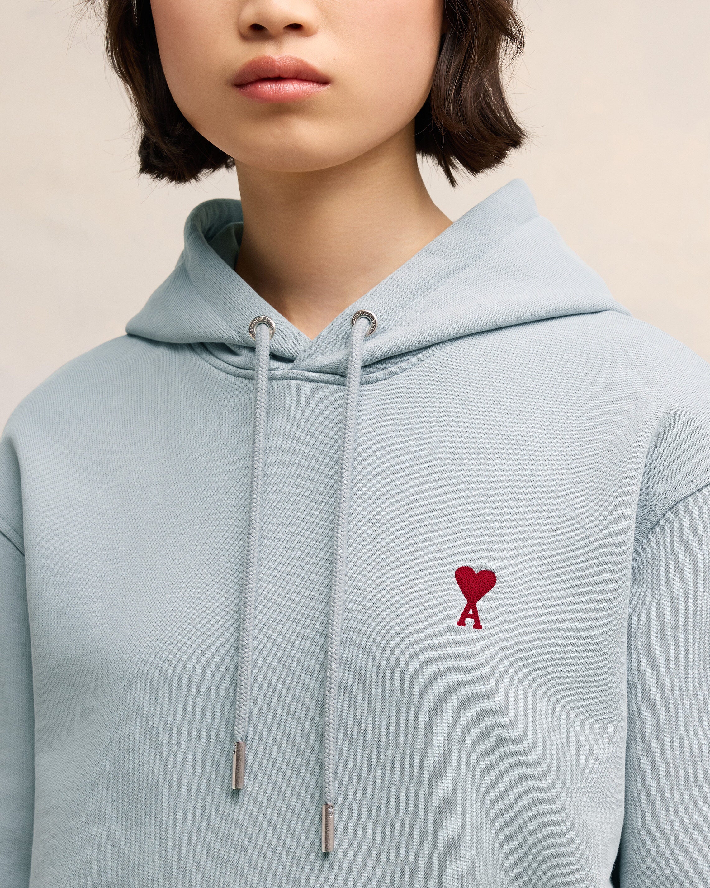 Clay Blue Red Ami De Coeur Hoodie - leoleo123123