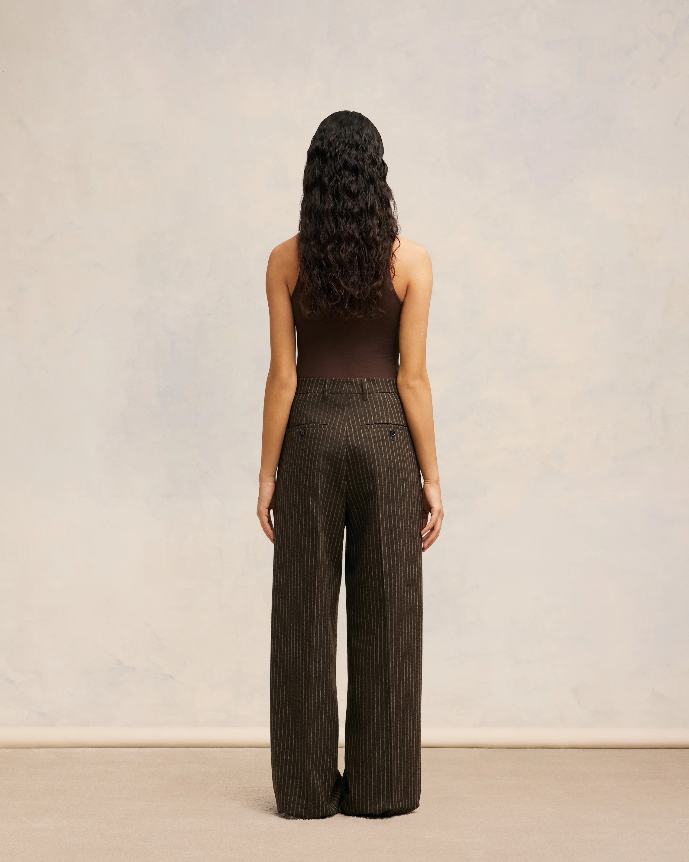 Dark Coffe/Sable Large Fit Trousers - leoleo123123