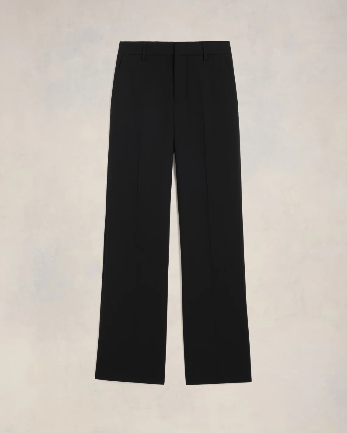 Black Flare Fit Trousers - leoleo123123