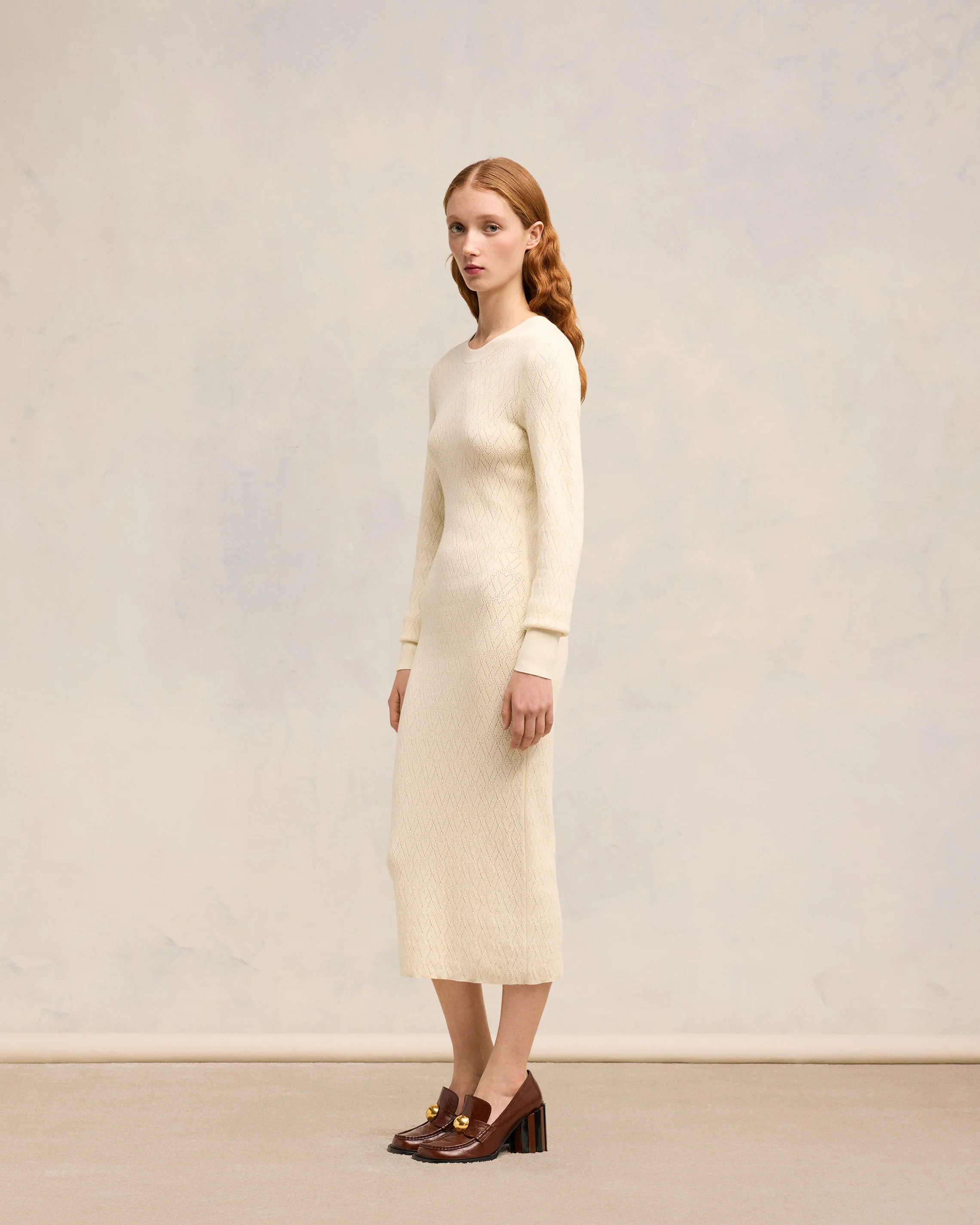 Wool Midi Dress | Ami Paris US - leoleo123123