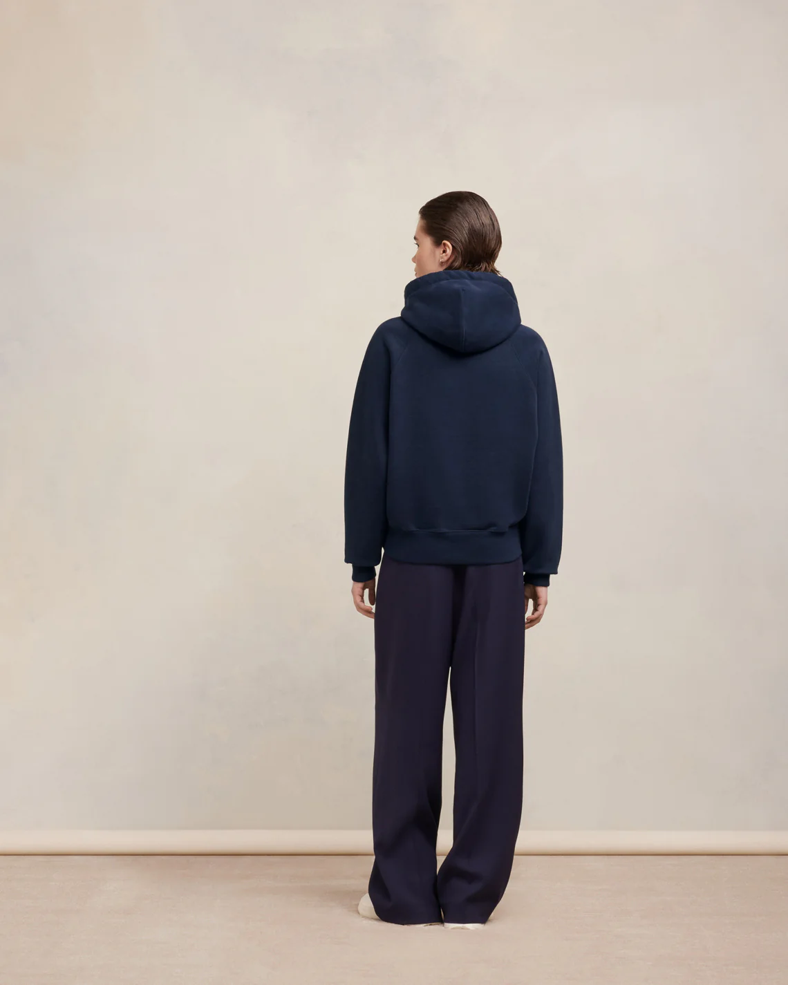Hoodie Ami De Coeur Bleu Nuit - leoleo123123