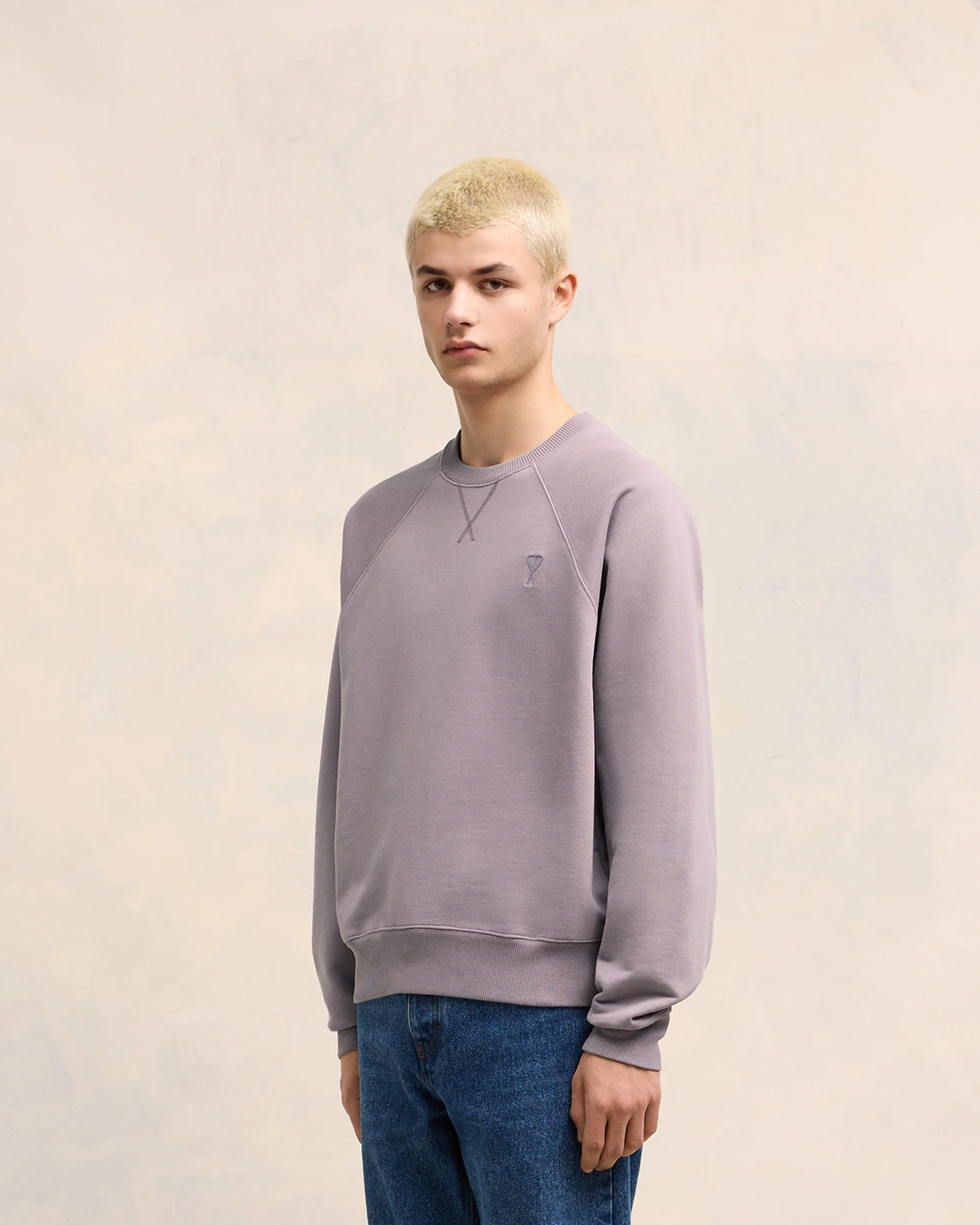 Lilac Ami De Coeur Sweatshirt - leoleo123123