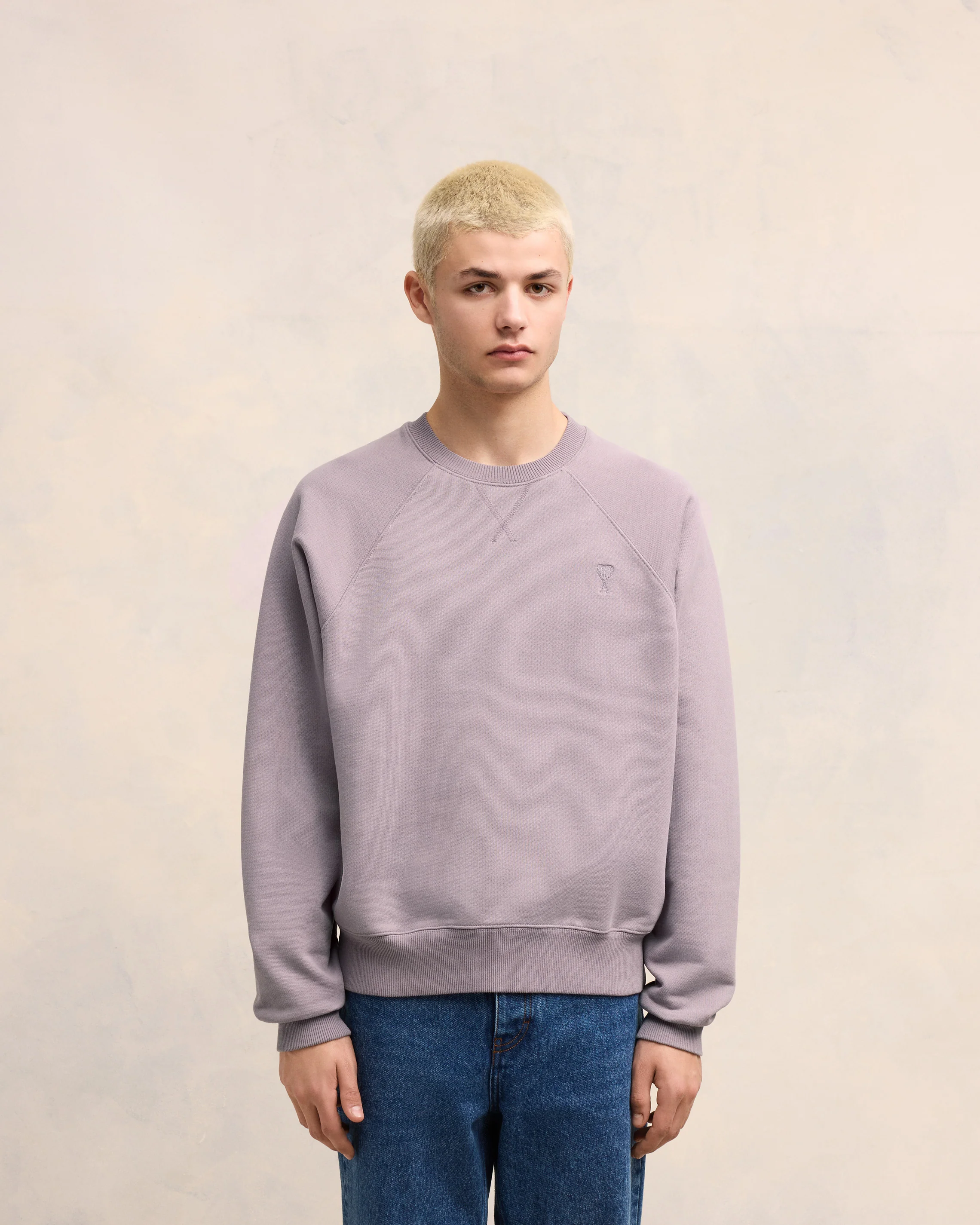 Lilac Ami De Coeur Sweatshirt - leoleo123123