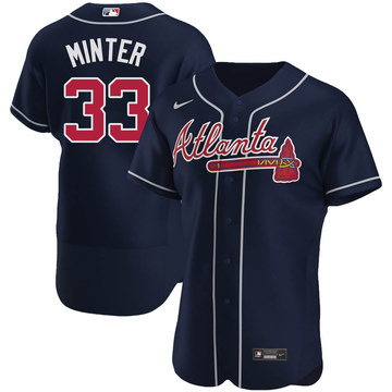 Men A.J. Minter Alternate Authentic Navy - leoleo123123