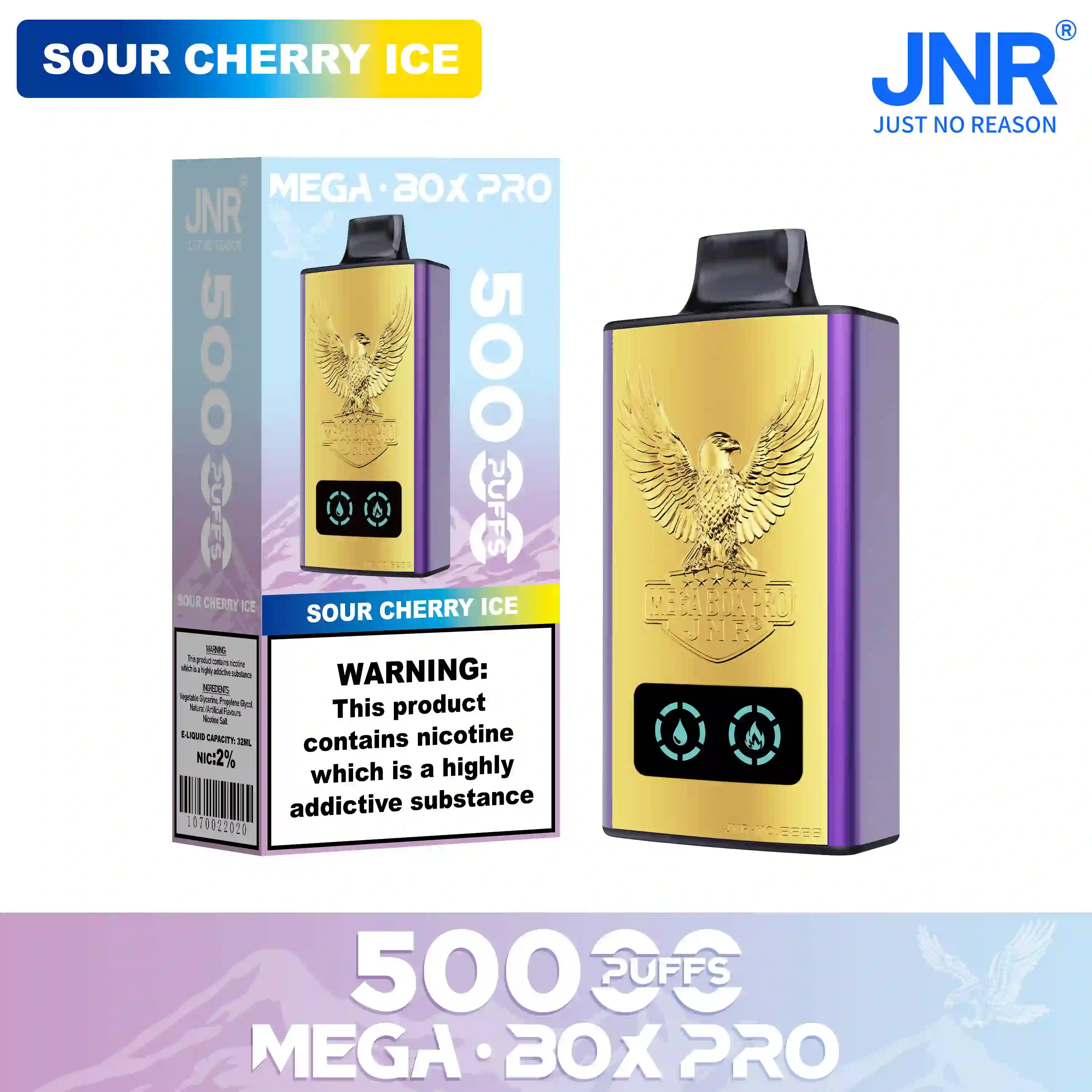 White Peach Razz – Mega Box Pro jednorazowy vape 50000 zaciągnięć - leoleo123123