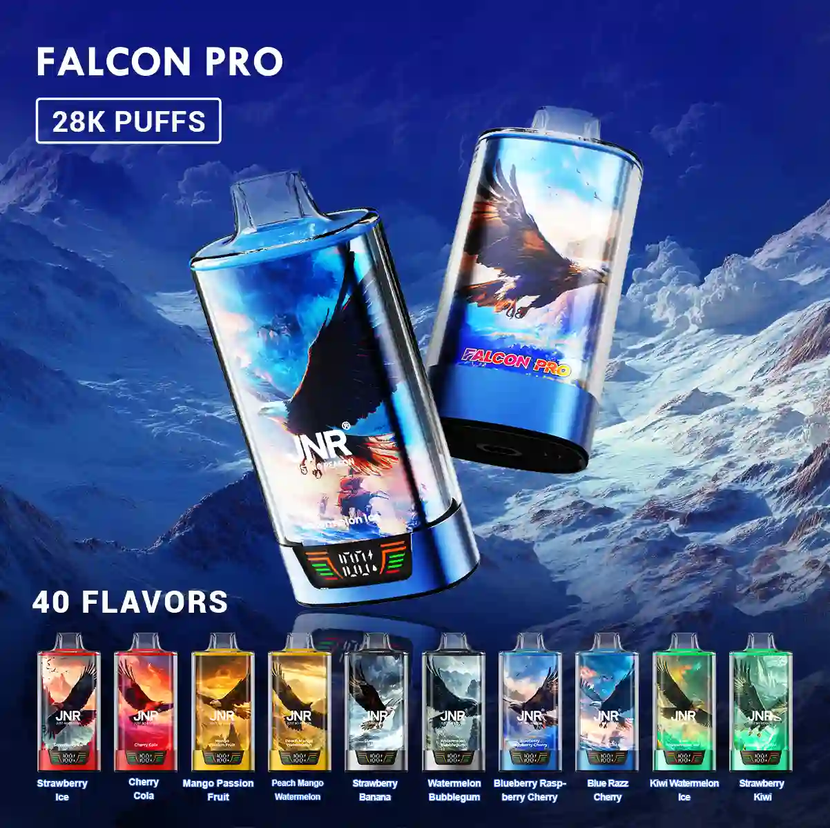 Mango Passion Fruit - Falcon Pro 28k Puffs Disposable Vape - leoleo123123