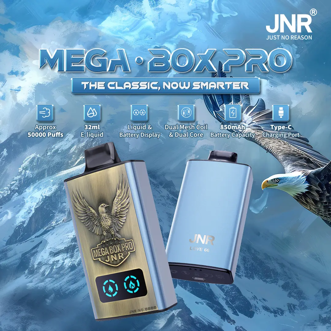 White Peach Razz – Mega Box Pro jednorazowy vape 50000 zaciągnięć - leoleo123123