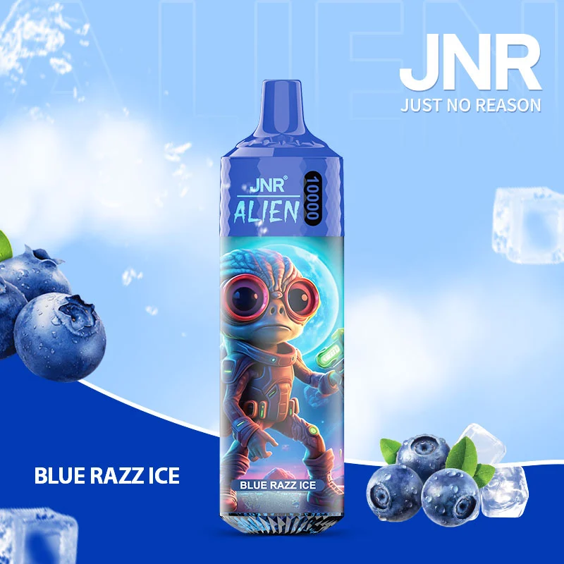 Blue Razz Ice - Alien 10K Puffs Disposable Vape - leoleo123123