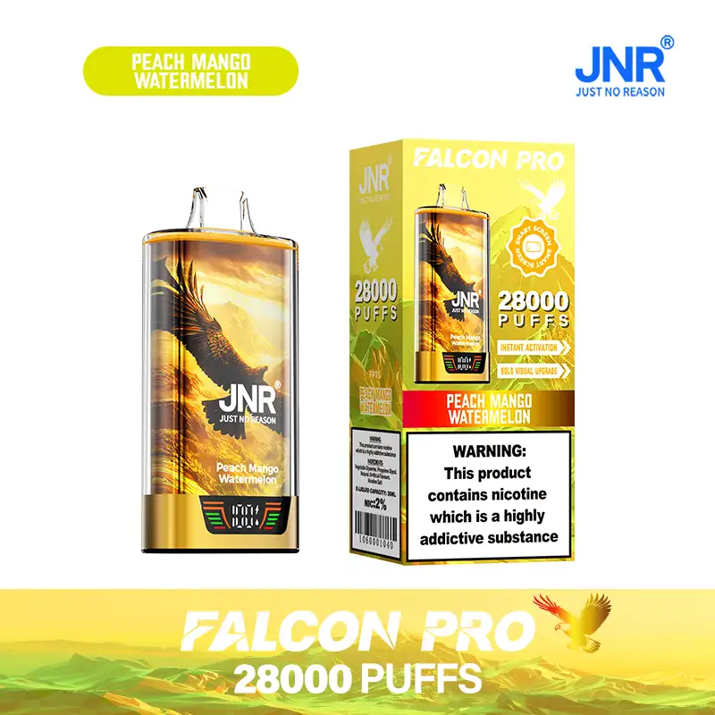 Peach Mango Watermelon - Falcon Pro 28k Puffs Disposable Vape - leoleo123123