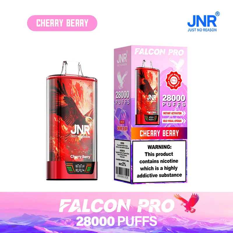 Cherry Berry - Falcon Pro 28k Puffs Disposable Vape - leoleo123123