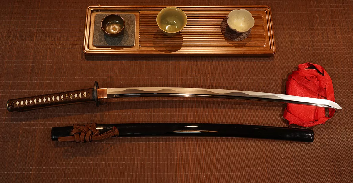 High-Quality Stone Koshirae Katana